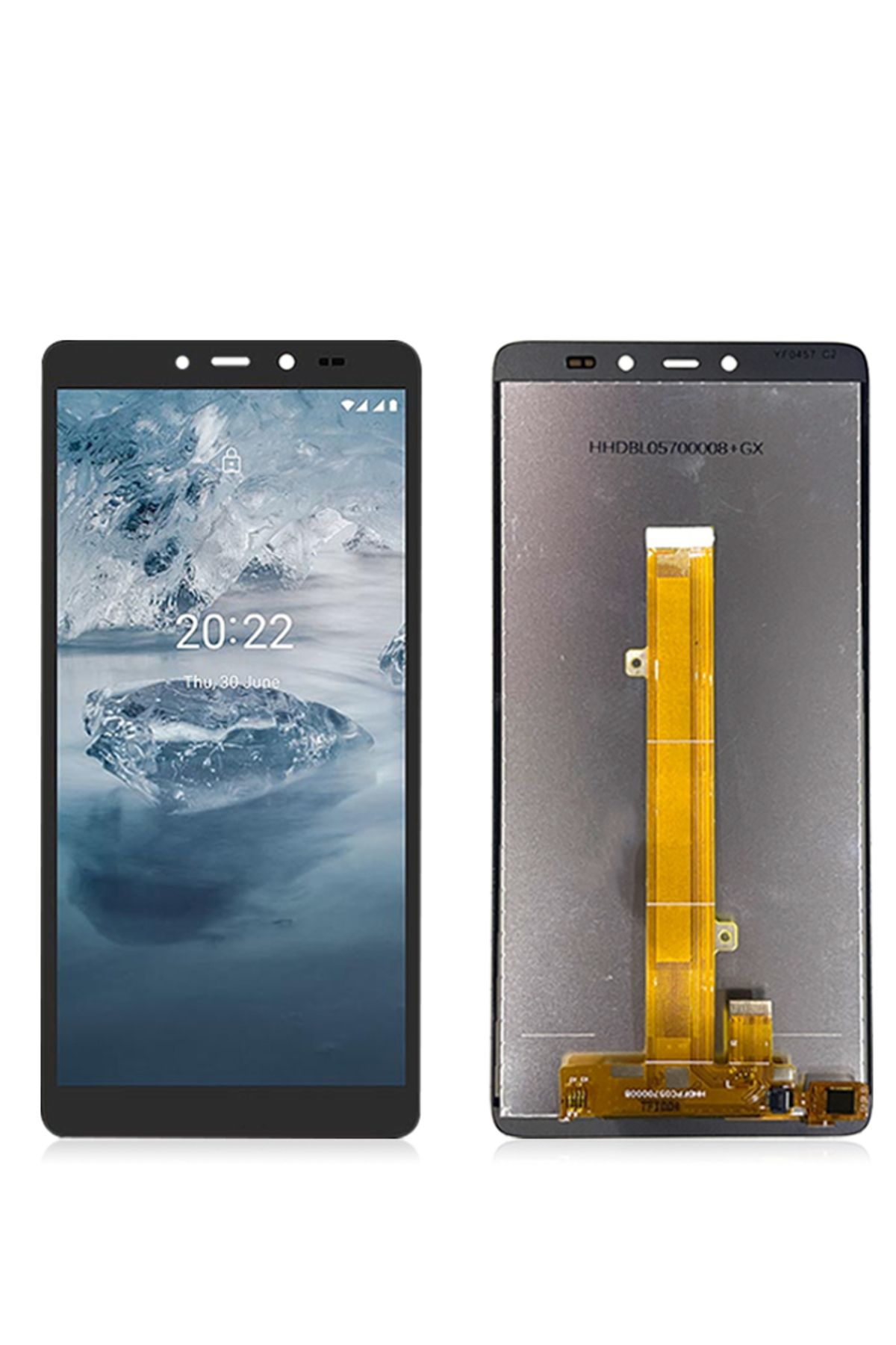Choice-For Nokia C2 2nd Edition LCD Display Touch Screen Digitizer Assembly With Frame TA-1468 TA-1454 D... 7