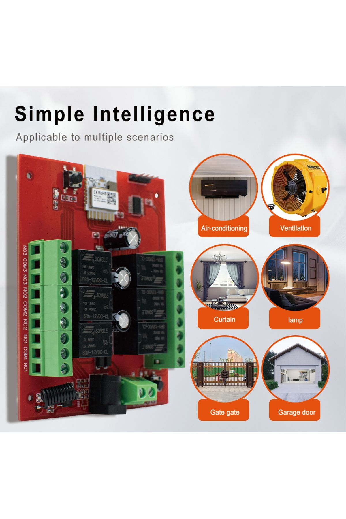 Scimagic-RC-Tuya WIFI Smart Remote Control Switch 6CH Home Automation Relay Module Light Switch Controller Re... 4