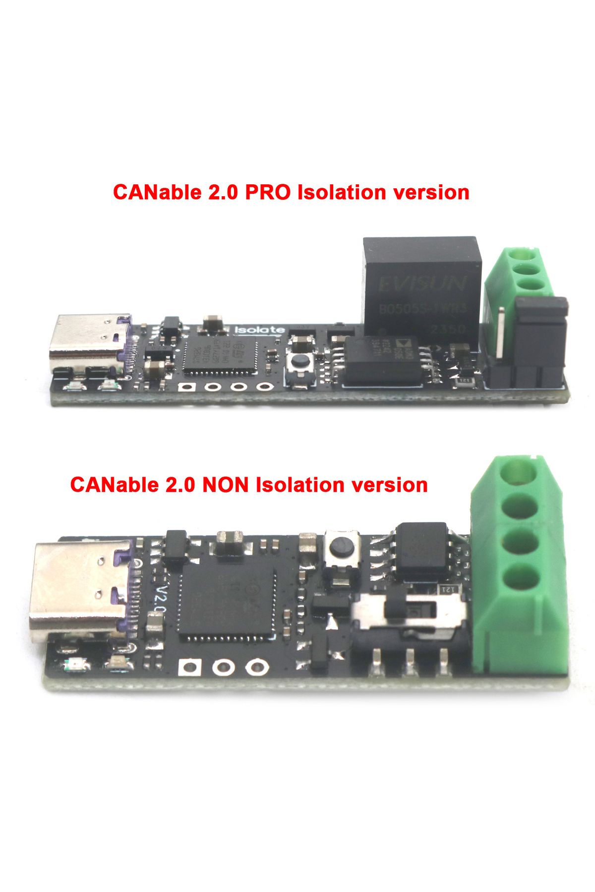 Choice-CANable 2.0 USB To CAN adapter analyzer CANFD SLCAN Cangaroo Candlelight SocketCAN Debugger CAN B... 7