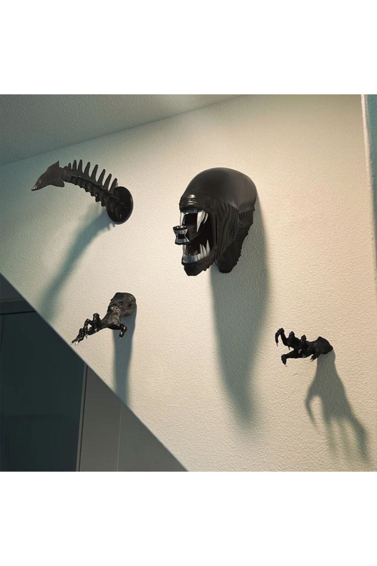 Choice-Giant Xenomorph Head - Xenomoprh Wall Art - Alien Xenomoprh - Xenomorph Mask- Facehugger Mask - T... 2