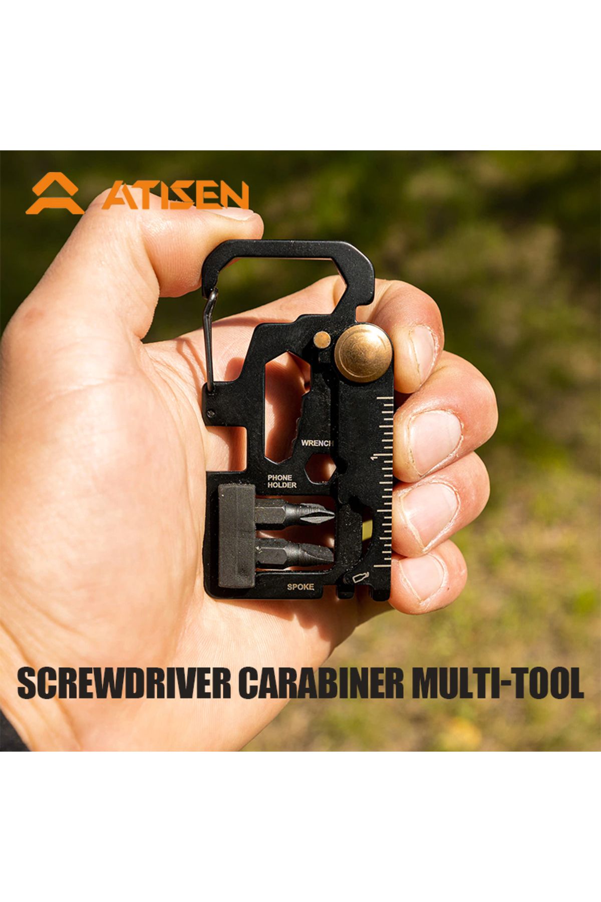 Choice-Multi-tool Wallet Pocket Card - Credit Card Size Multi-function Bottle Opener, Can Opener, Pocket... 2
