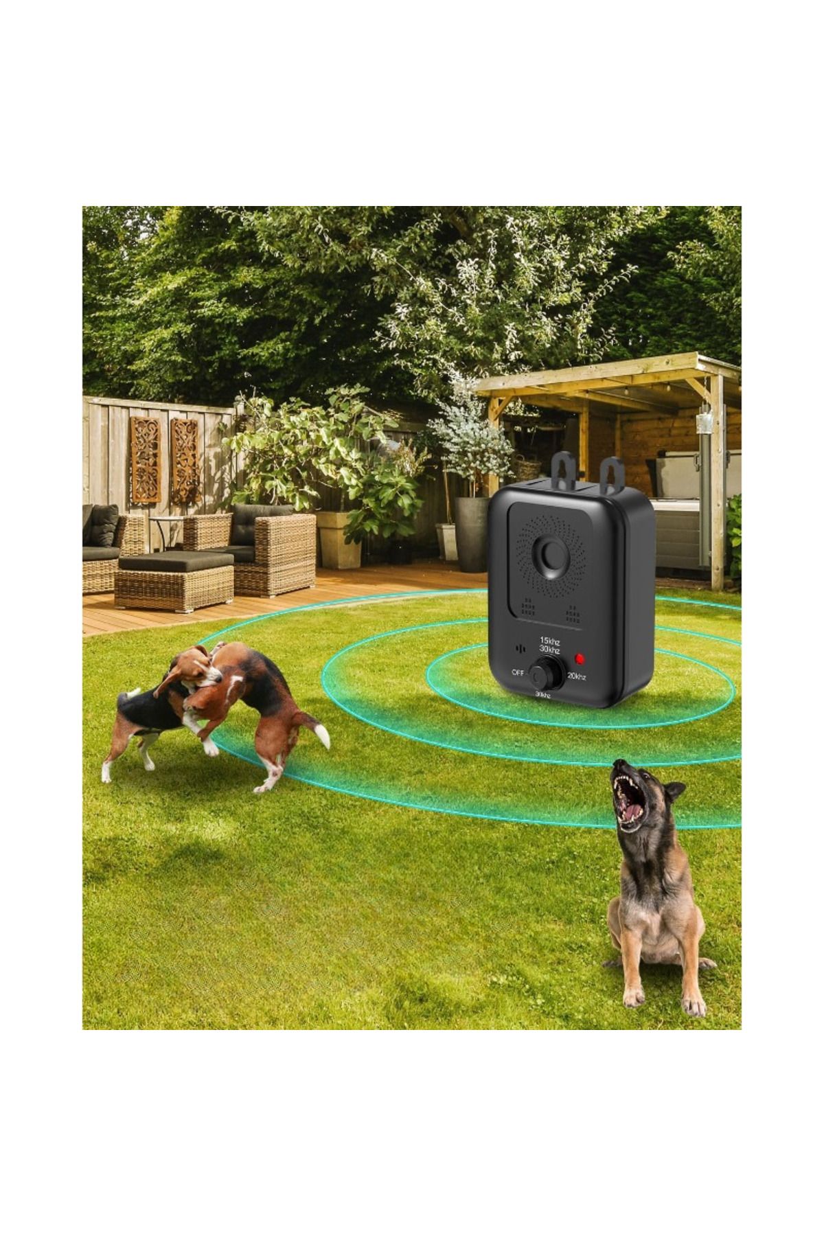 Choice-Ultrasonic Dog Repellent Anti Barking Device Dog Barking Control Device Stop Barking Dog Suitable... 3