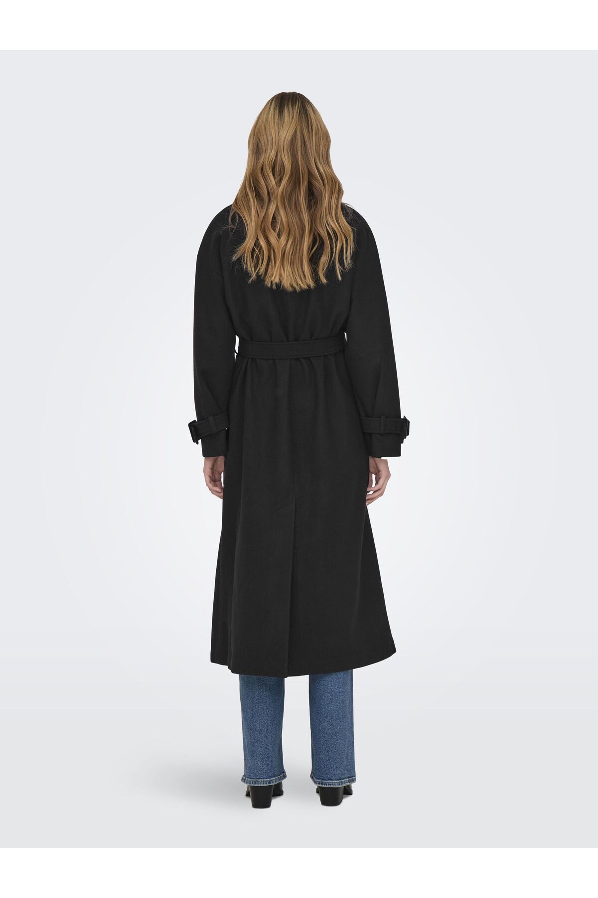 Only-Trenchcoat - Schwarz - Basic 2