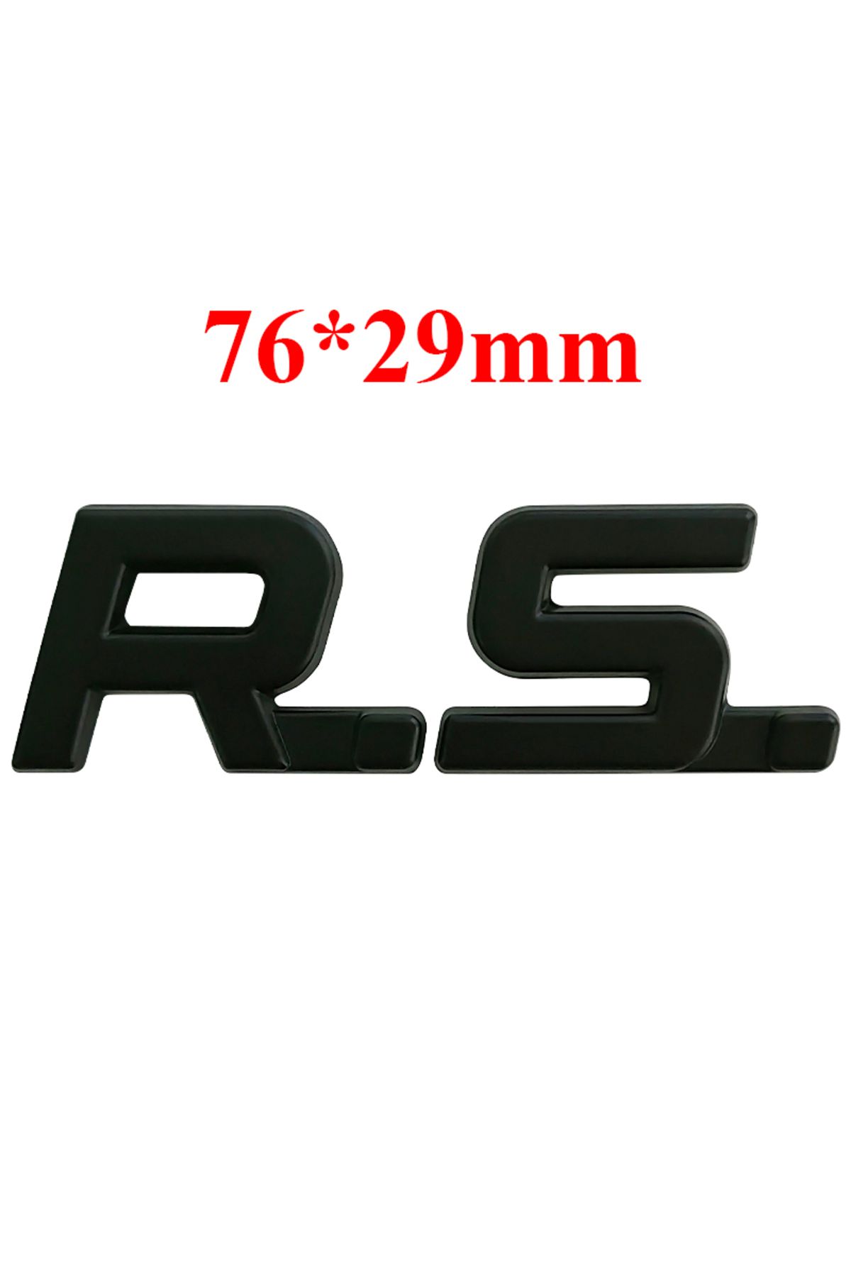 Choice-3d Metal RS Logo Letters Car Emblem Badge For Sport Megane 3 MK4 Arkana Sandero Laguna Clio 4 5 R... 1