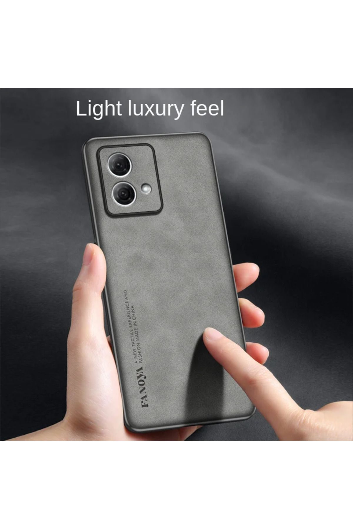 Choice-Soft PU leather Skin Slim Protective Back Cover Case For Motorola Moto G84 G54 G34 G24 G14 Edge 4... 4