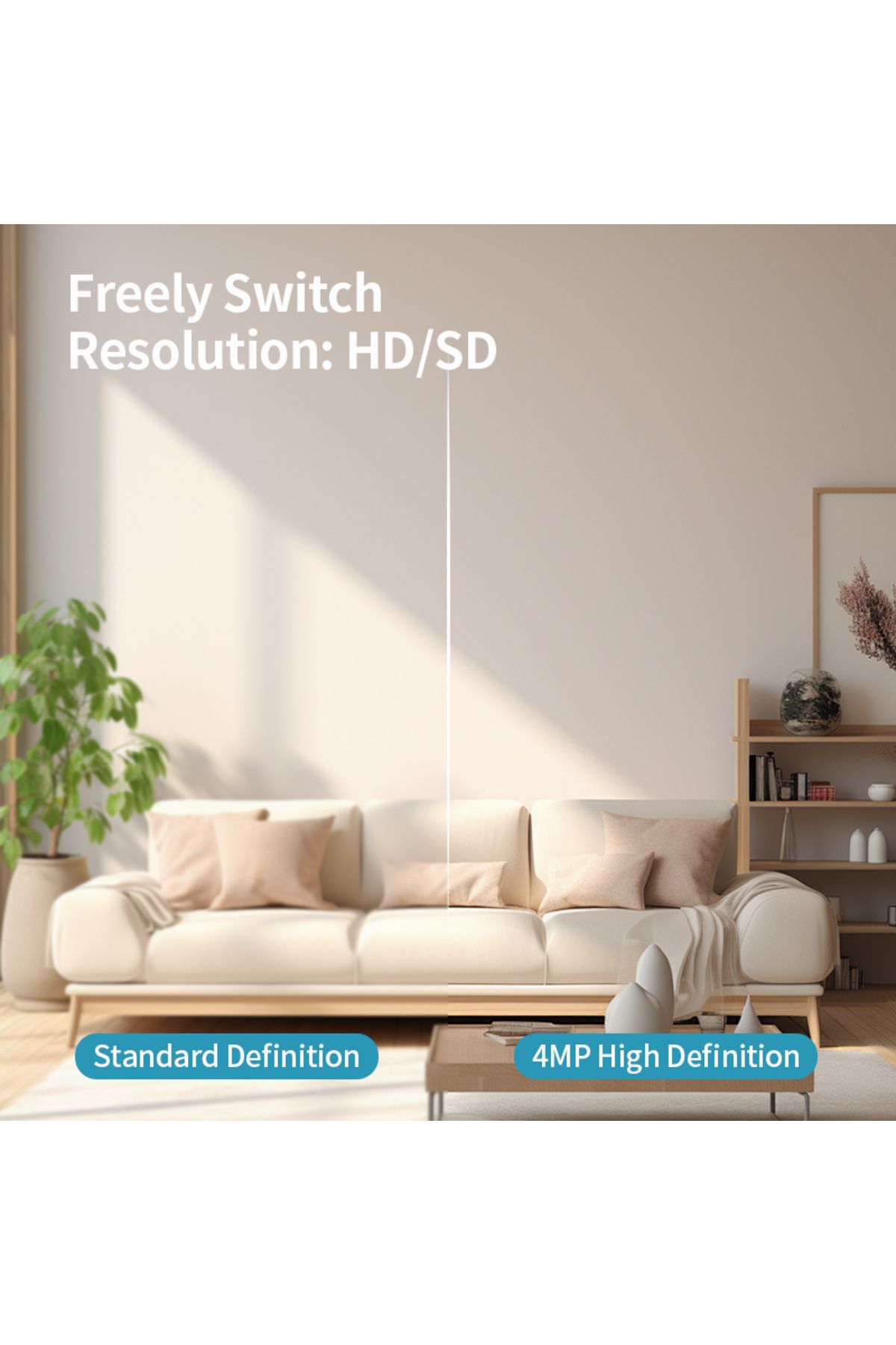 Choice-Tuya Smart WIFI 360 Camera 2-Way Voice Intercom Indoor Wireless Video Surveillance Cameras Smart ... 3