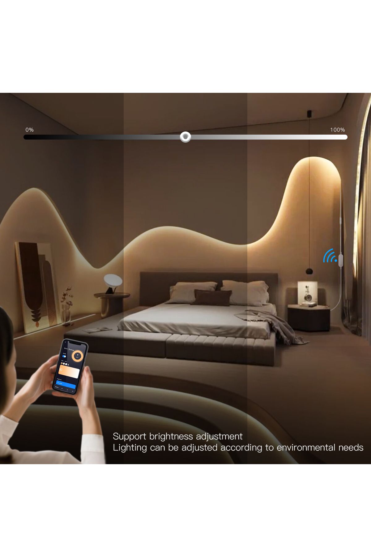 CHNAITEKE-Smart ZigBee 5V USB Neon Light LED Strip Dimmable Tape Ribbon Work With Tuya Gateway Hue Bridge S... 7
