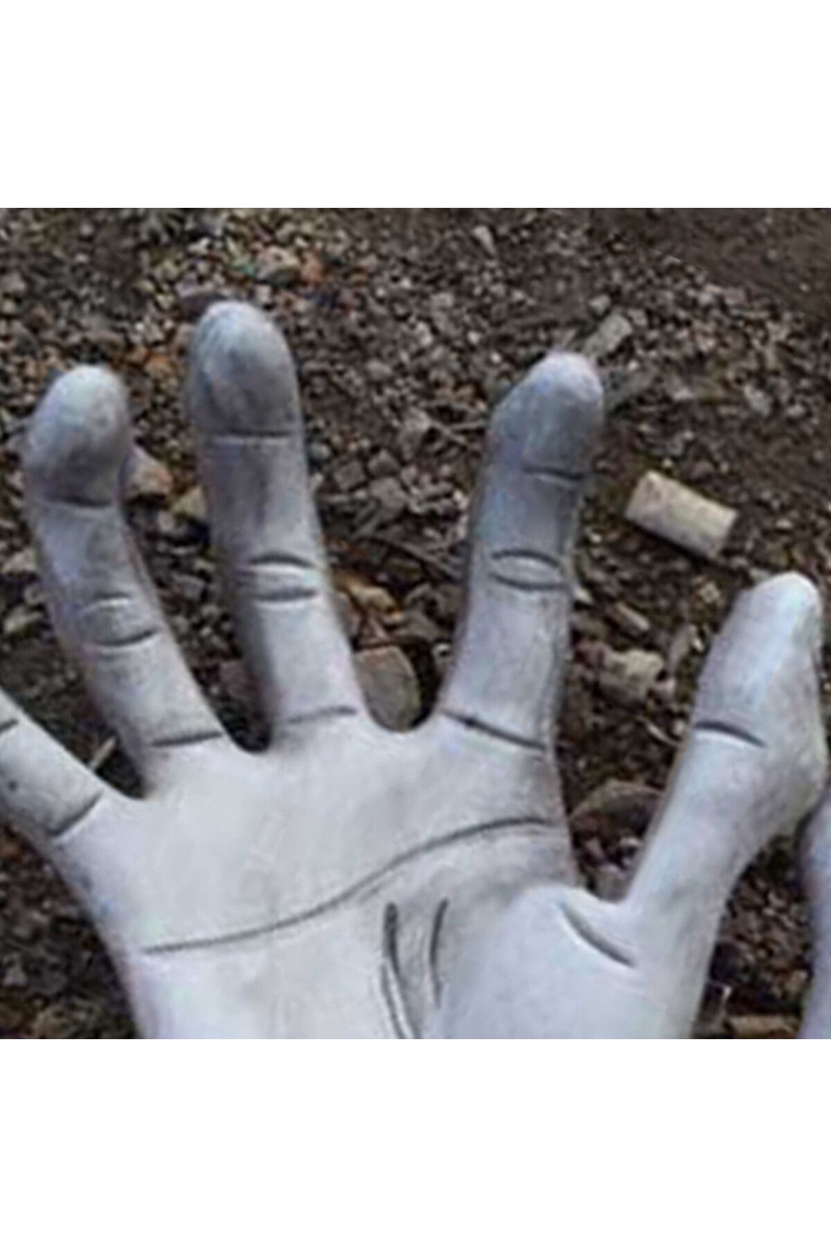 Choice-Halloween Decoration Realistic Life Size Skeleton Hands Plastic Fake Human Hand Bone Zombie Party... 6