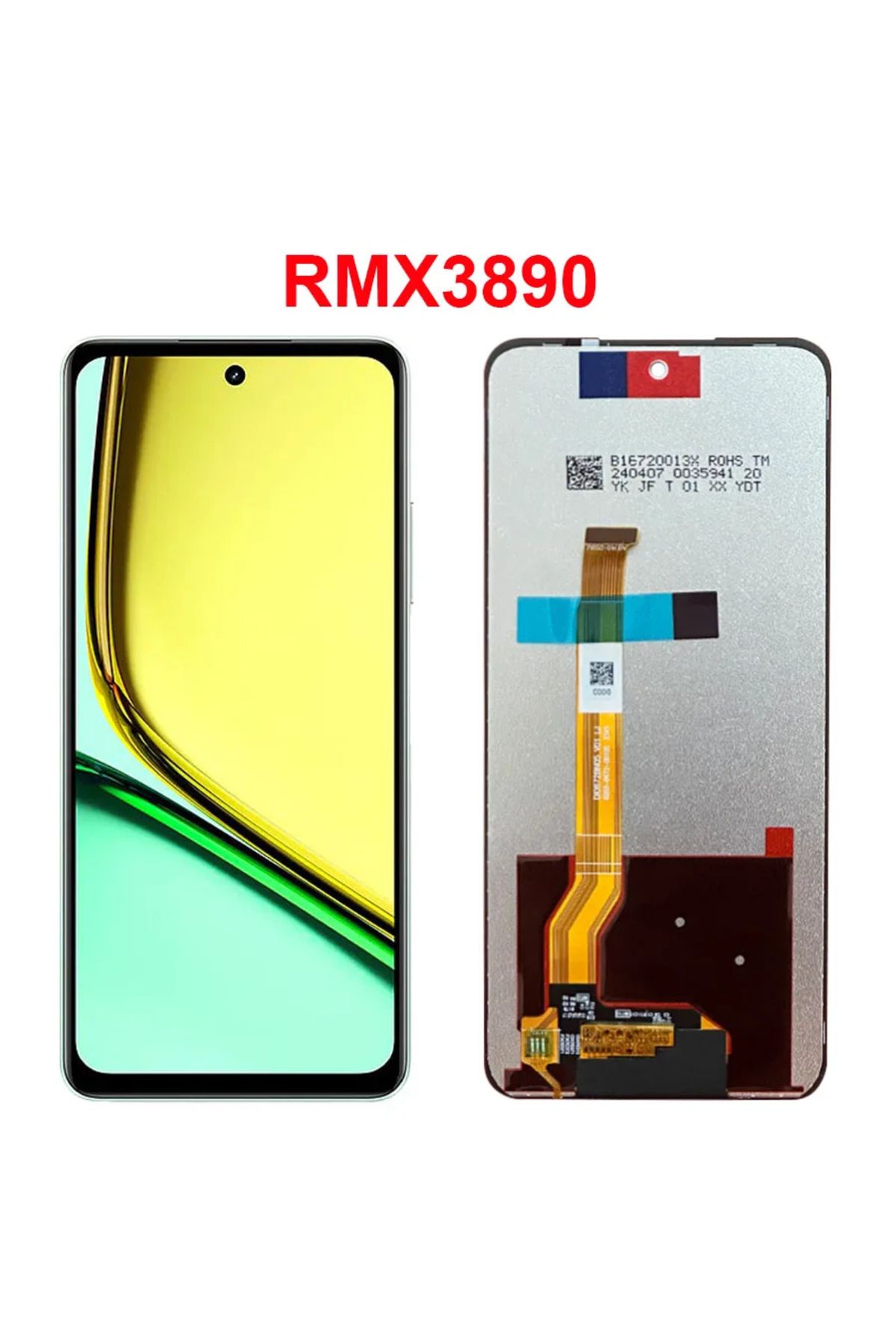 Choice-6.72'' For Realme C67 4G RMX3890 LCD Display With Frame Touch Screen Digitizer Assembly For Realm... 2