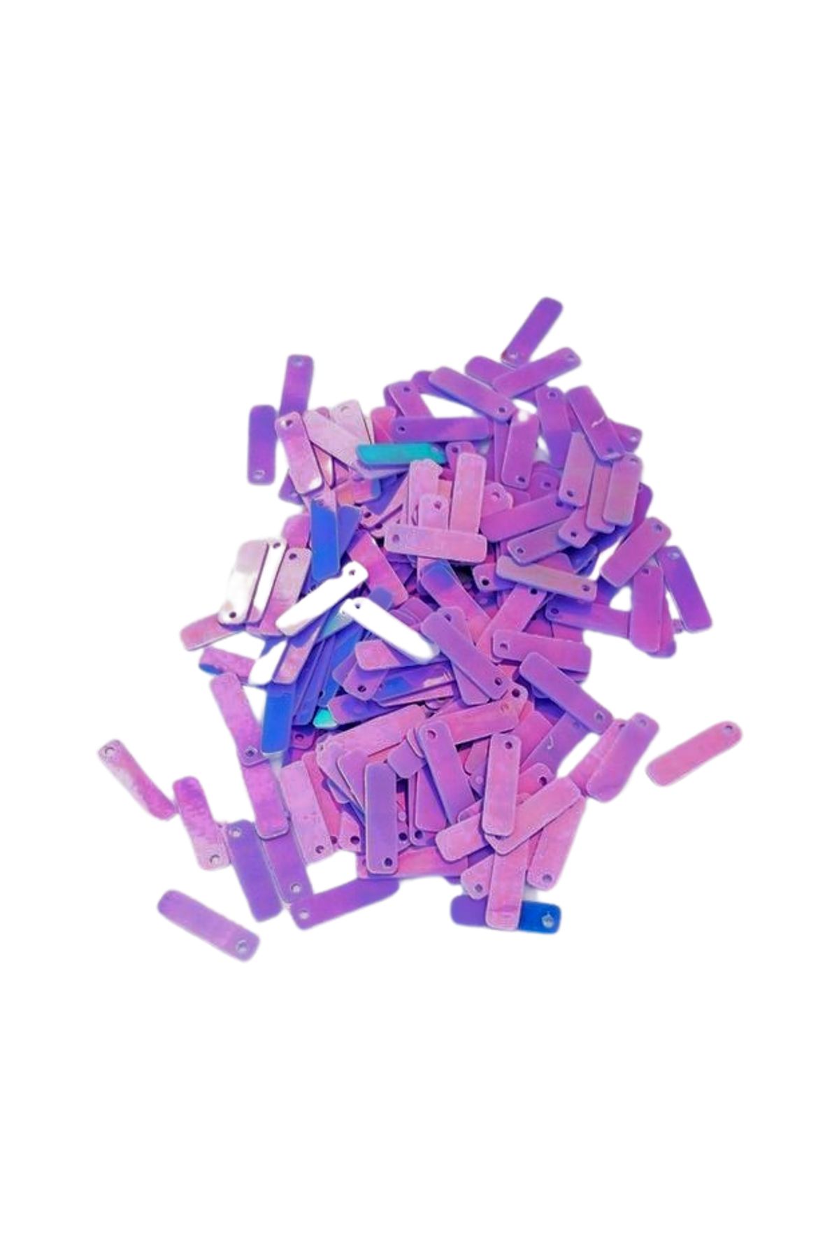 VB QUALITY-Purple 15 X 5 mm Lace Needlework Writing Anklet Evening Dress Laser Cut Flake 600 Pieces / 24 Grams 3