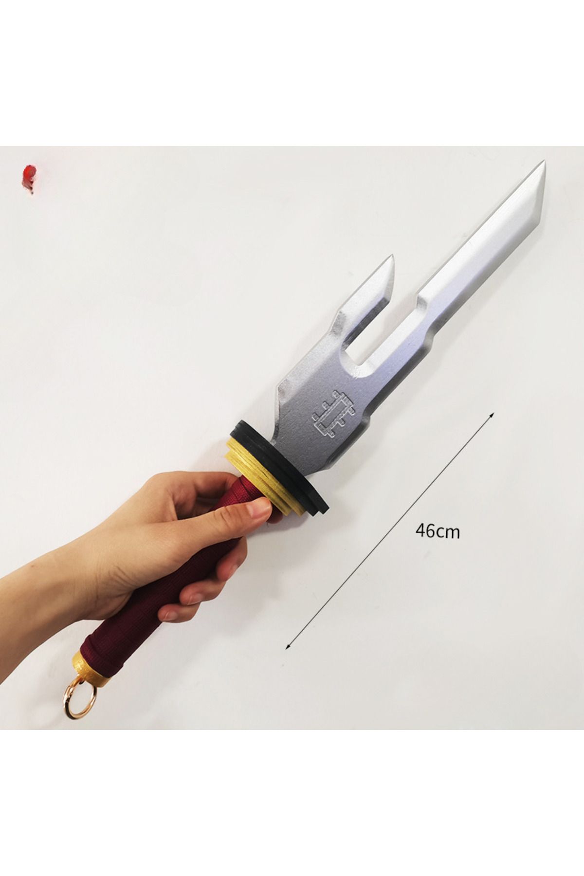 Choice-46cm Red 46cm Fushiguro Toji Inverted Spear Of Heaven Jujutsu Kaisen Weapon Anime Wooden Model Orna 1