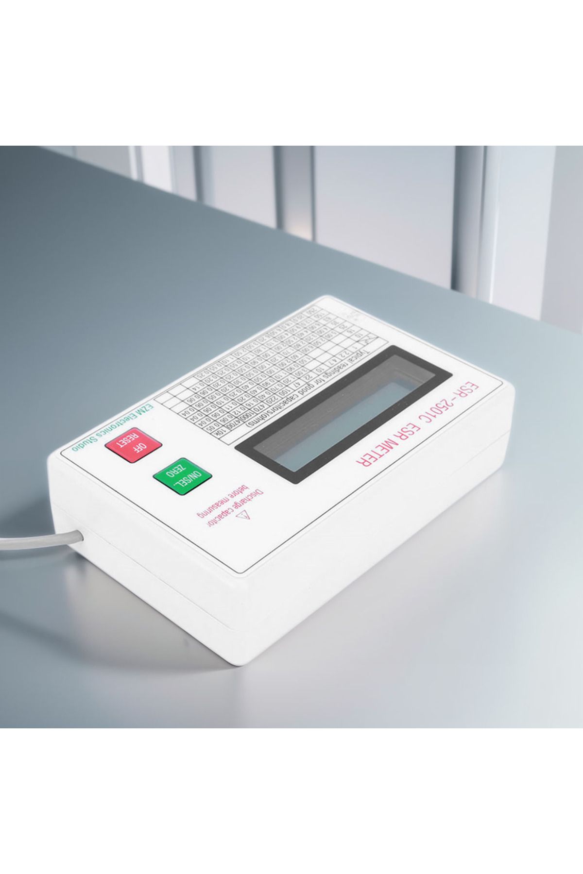 APWIKOGER-Esr2501C Capacitor Esr Dcr Ohm Meter Professional Capacitance Resistance Capacitor Testing For Ho... 6
