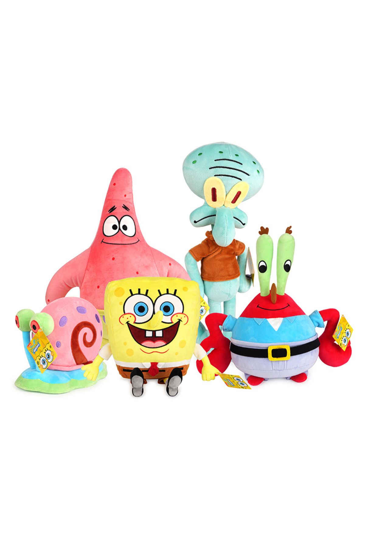 Potdemiel-Spongebob Patrick Star Eugene H. Krabs Gary the Snail Plush Toy Throw Pillow Halloween Decoration... 2