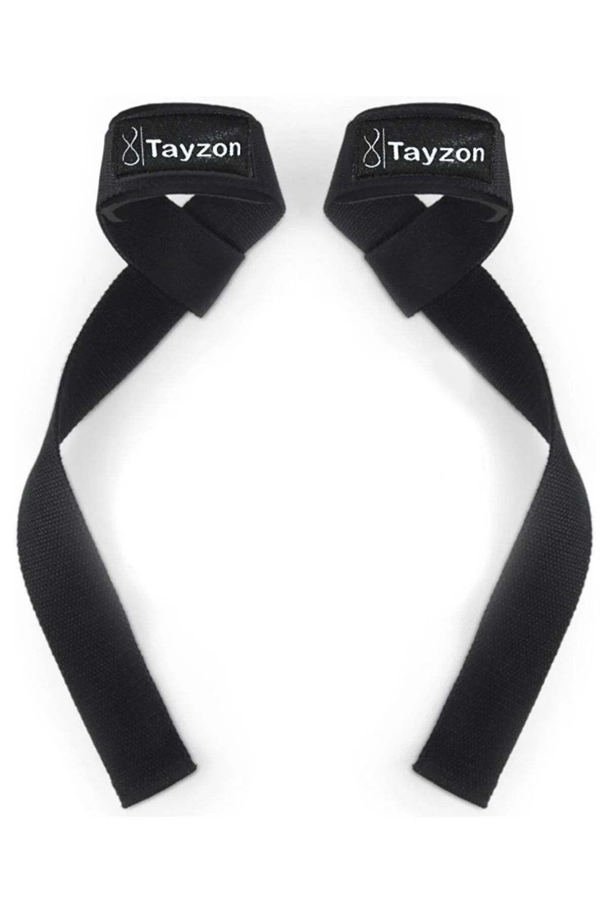 Tayzon Ağırlık Kaldırma Kayışı Extra Uzunluk Wrist Strap Fitness Crosfit Halter Kayışı Lifting Strap