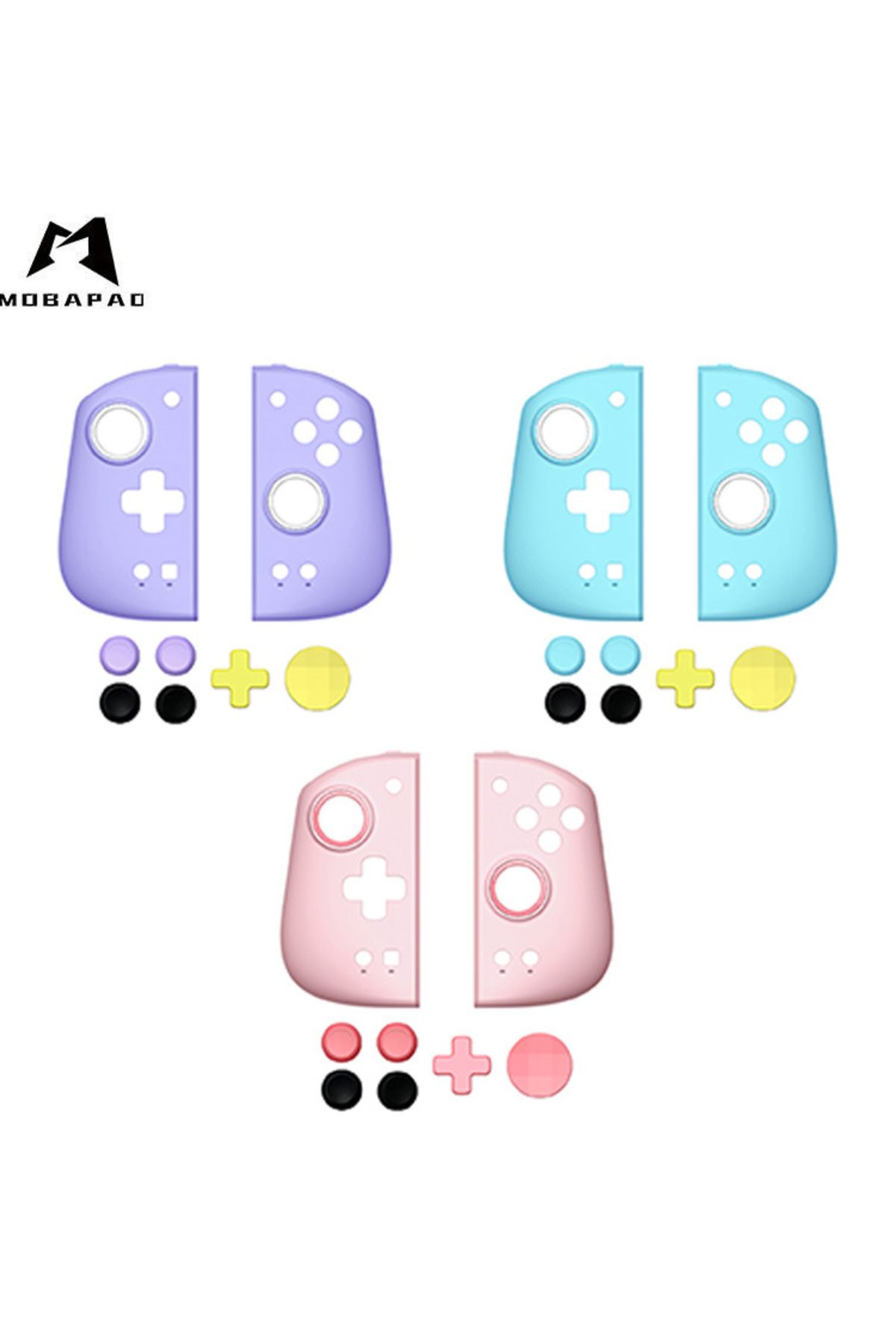 Choice-Replacement Shell Case for MOBAPAD M6S / M6 HD Gemini 2 BT Wireless Game Controller Gamepad 8