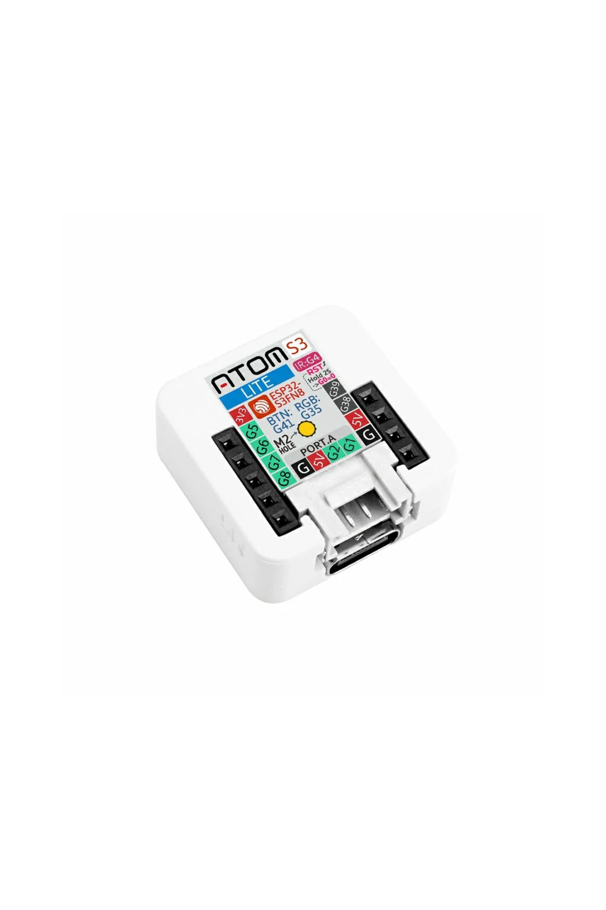 FMchip-M5Stack AtomS3 Lite Atom Series ESP32-S3FN8 Programmable Controller 8M Memory Wi-Fi Development K... 8