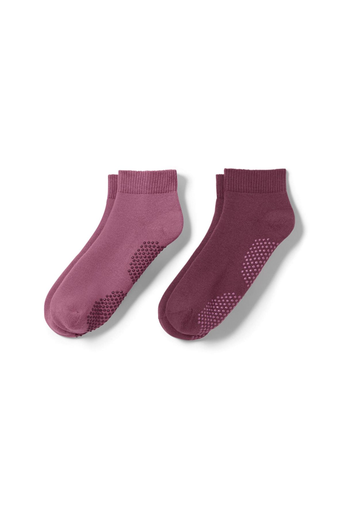 MEM SOCKS 2'li Organik Pamuklu-dikişsiz-kalın(HAVLU) Pilates, Yoga Ve Dans Çorabı