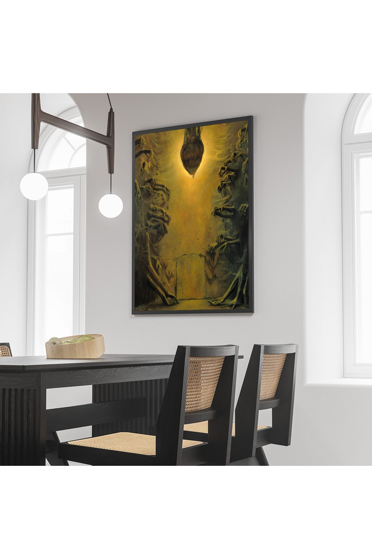 Choice-1pc Zdzislaw Beksinski Poster HD Posters Home Room Bar Cafe Decor Art Wall Painting Picture 4
