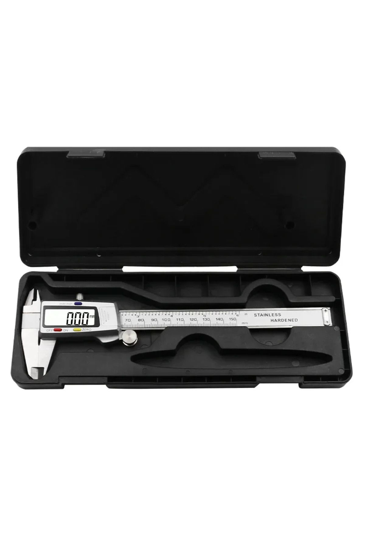 Choice-Digital Vernier Caliper 6 Inch 150mm Stainless Steel Electronic Metal Caliper Micrometer Depth Me... 2