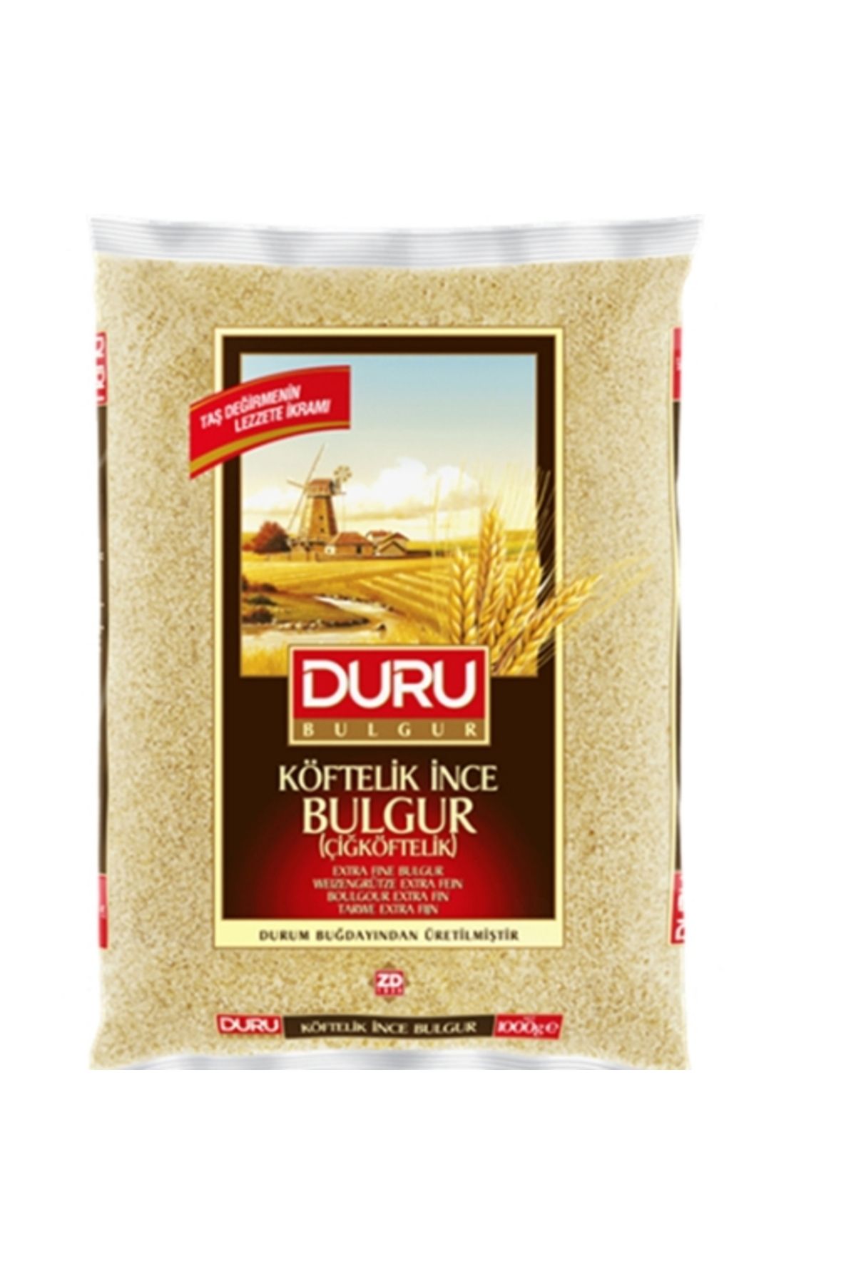 Duru Köftelik Bulgur 1000 Gr. (BAKLİYAT)