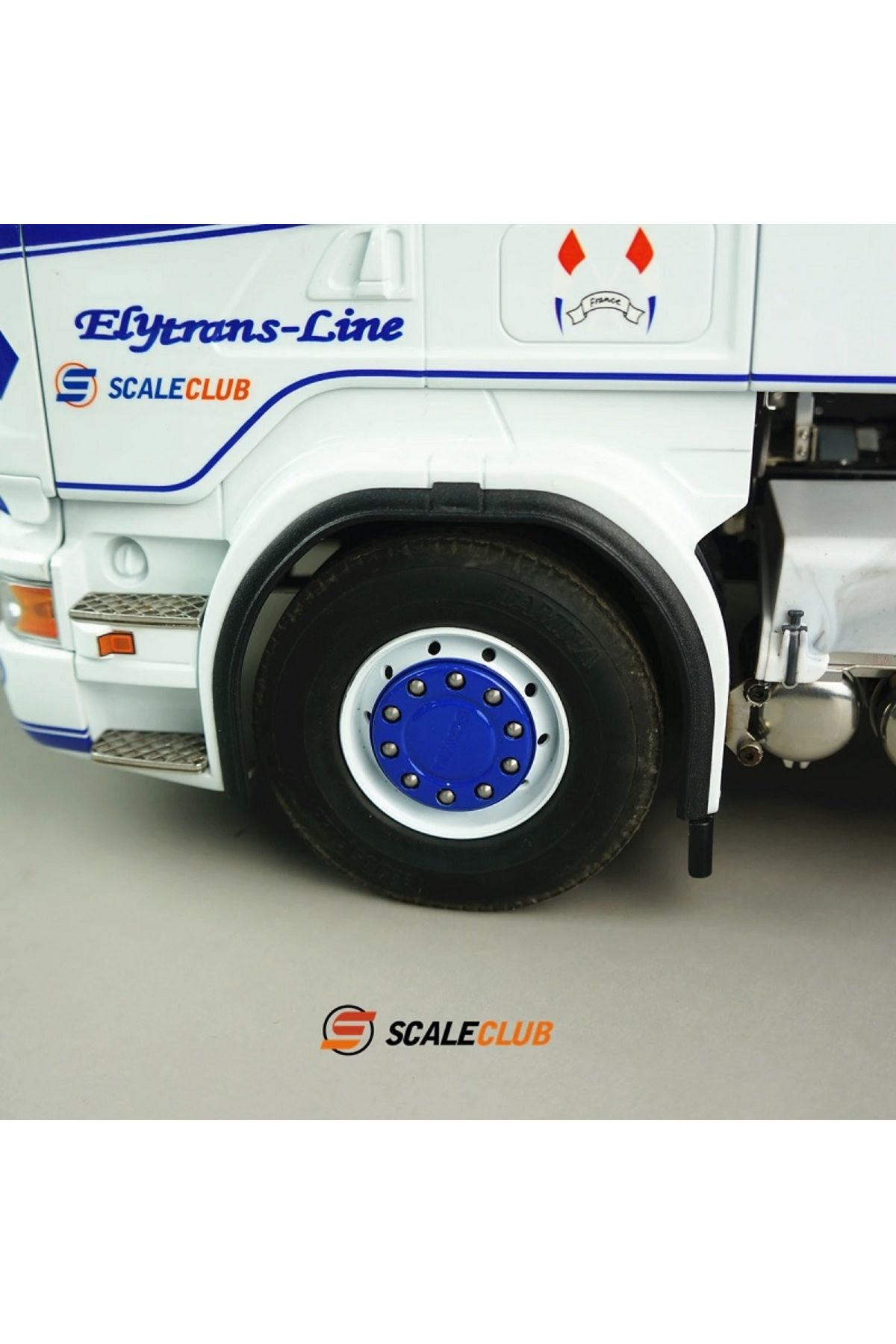 Choice-Scaleclub Model 1 Pair Wheel Eyebrow For Tamiya Drag Head Mud Head For  Scania Wheel Eyebrow Mudg... 2
