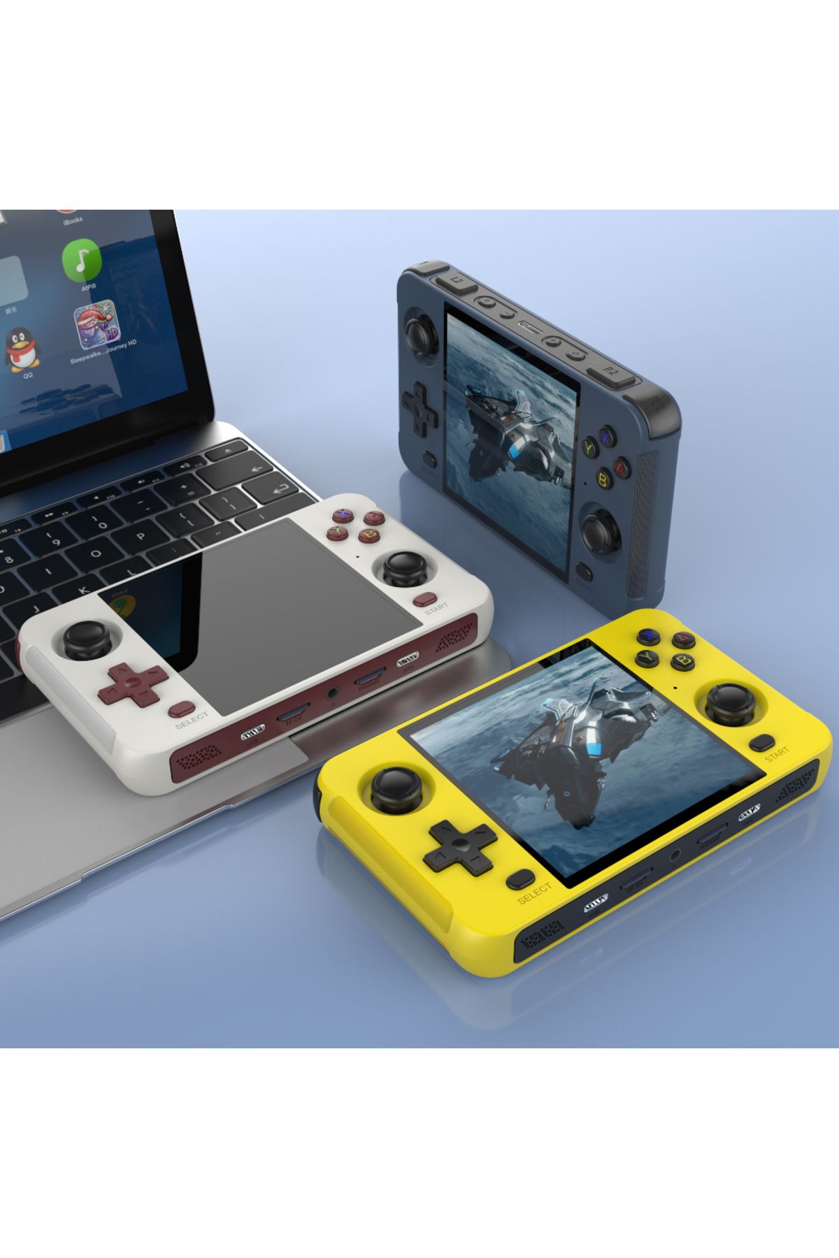 yydzkj-R40S Retro Handheld Video Game Console Linux System 720*720 4 Inch Ips Screen WIFI RK3566 ... 7
