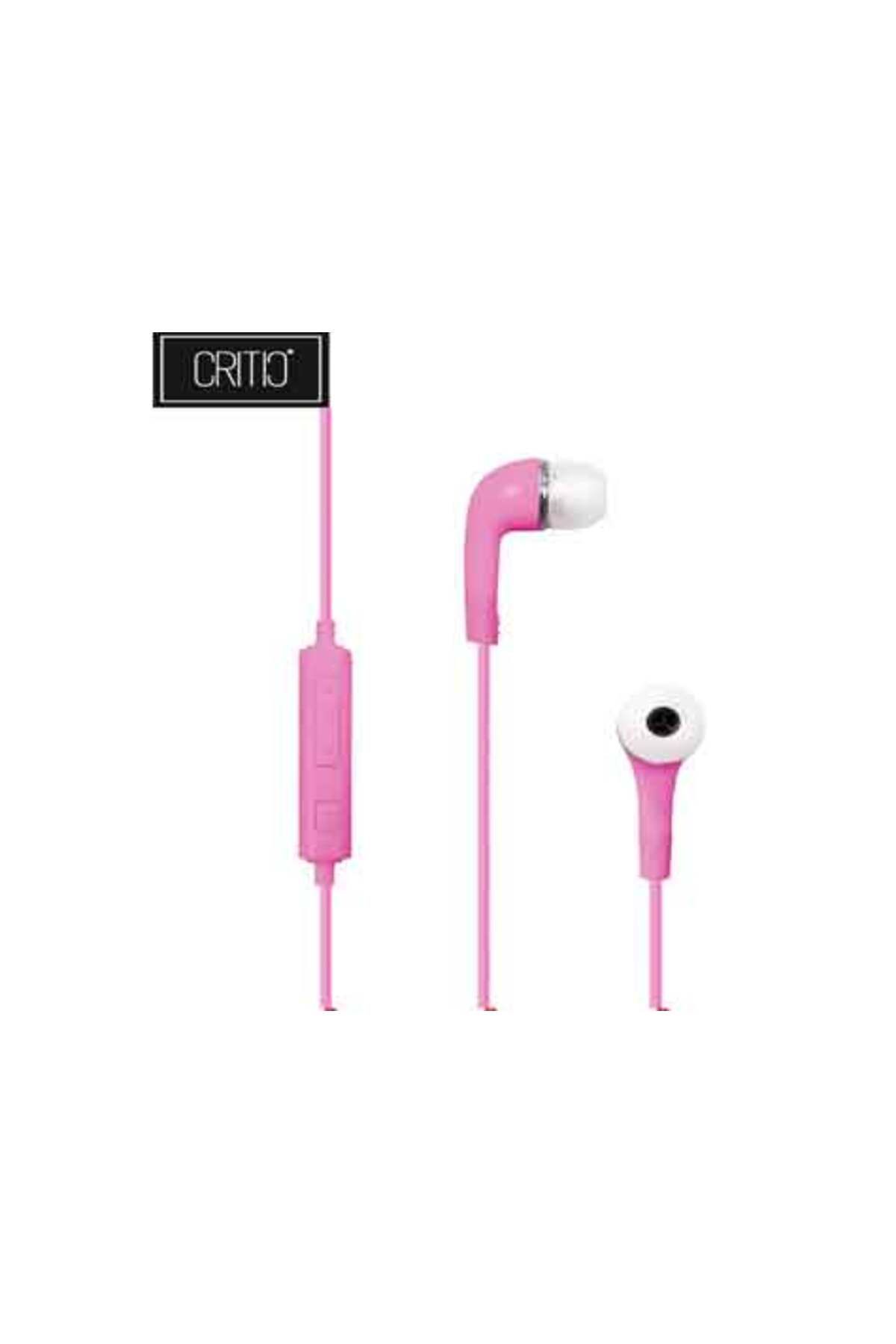Ovebu Critic J5 Kulakiçi Kulaklık Pembe