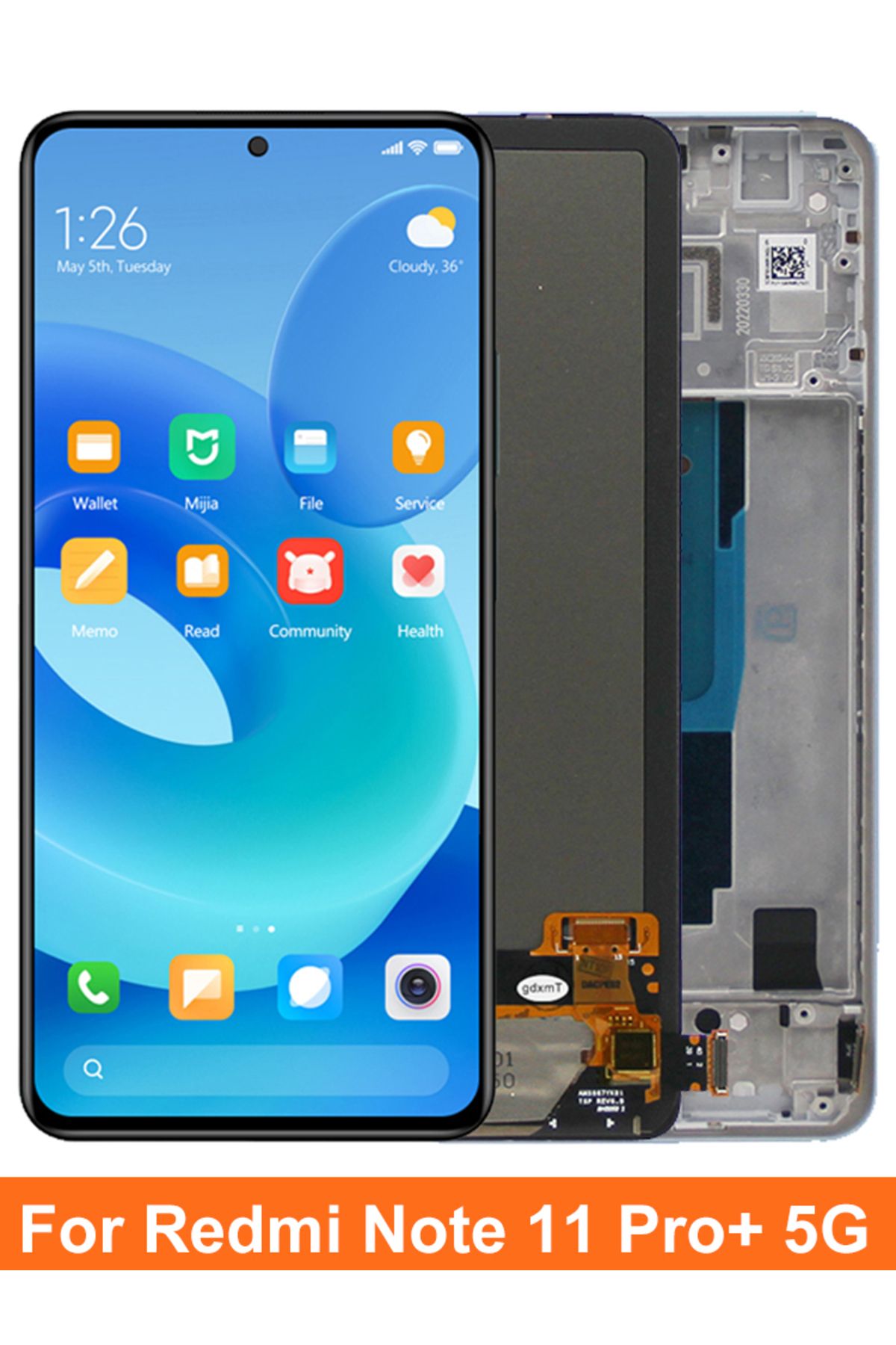 Choice-LCD Screen for Xiaomi Redmi Note 11 Pro+ 5G 21091116UG 21091116UC Lcd Display Digital Touch Scree... 8