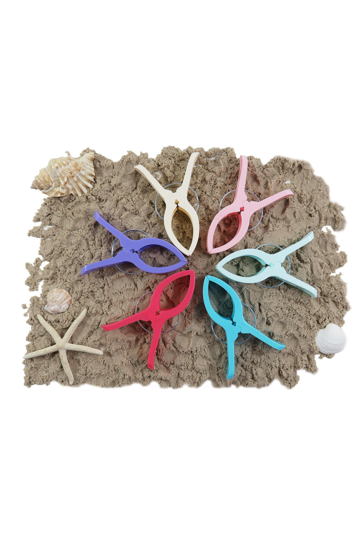 Mivexa Outdoor Outlet Plaj Havlu Mandalı - Şezlong Mandalı - Mandal XL 2 Adet