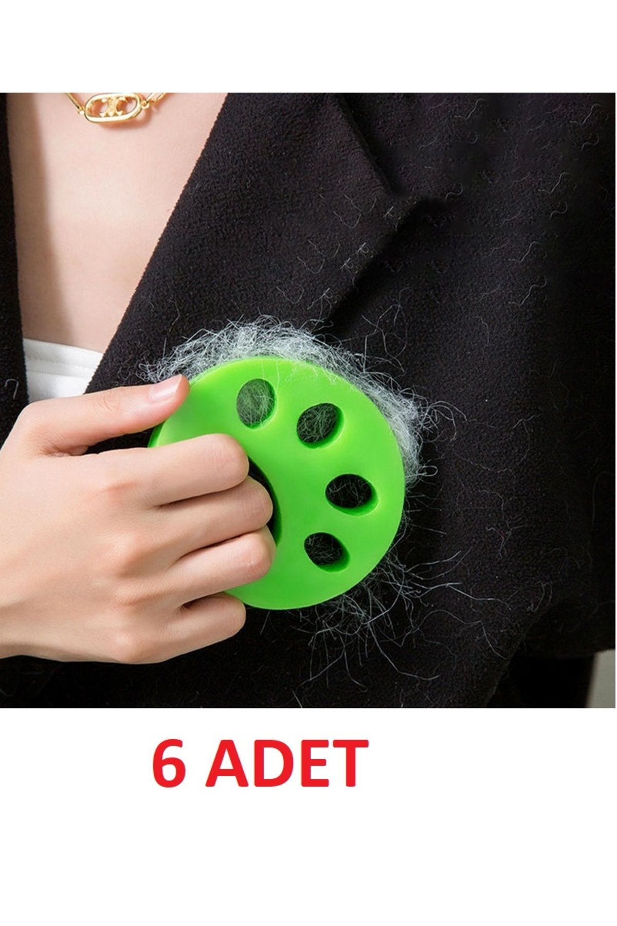 OEM Çamaşır Makinesi Ve Evcil Hayvanlar İçin Tüy Toplayıcı Yıkanabilir Aparat 6 Adet