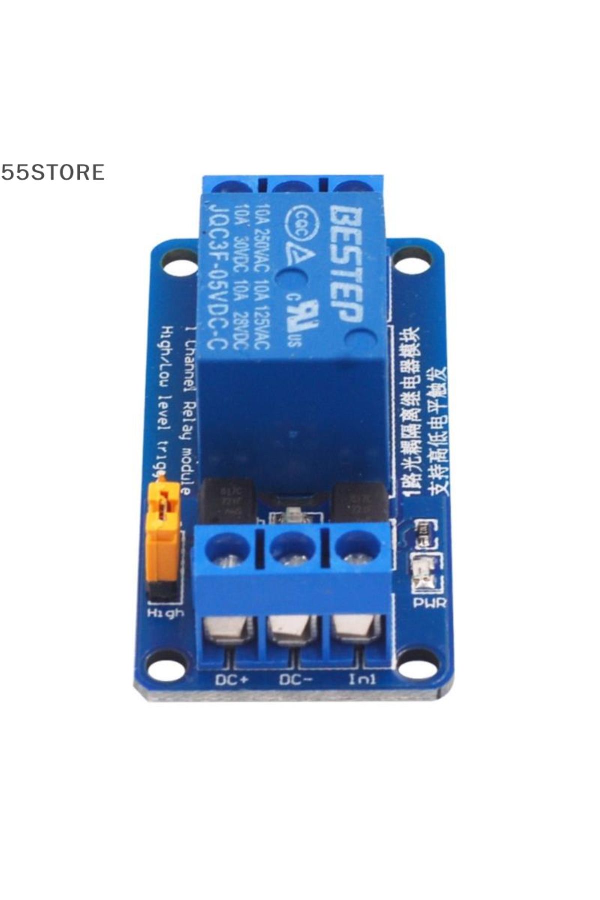 Choice-3.3V 5V 12V 24V 1 Channel Relay Module High And Low Level Trigger Dual Optocoupler Isolation Rela... 3