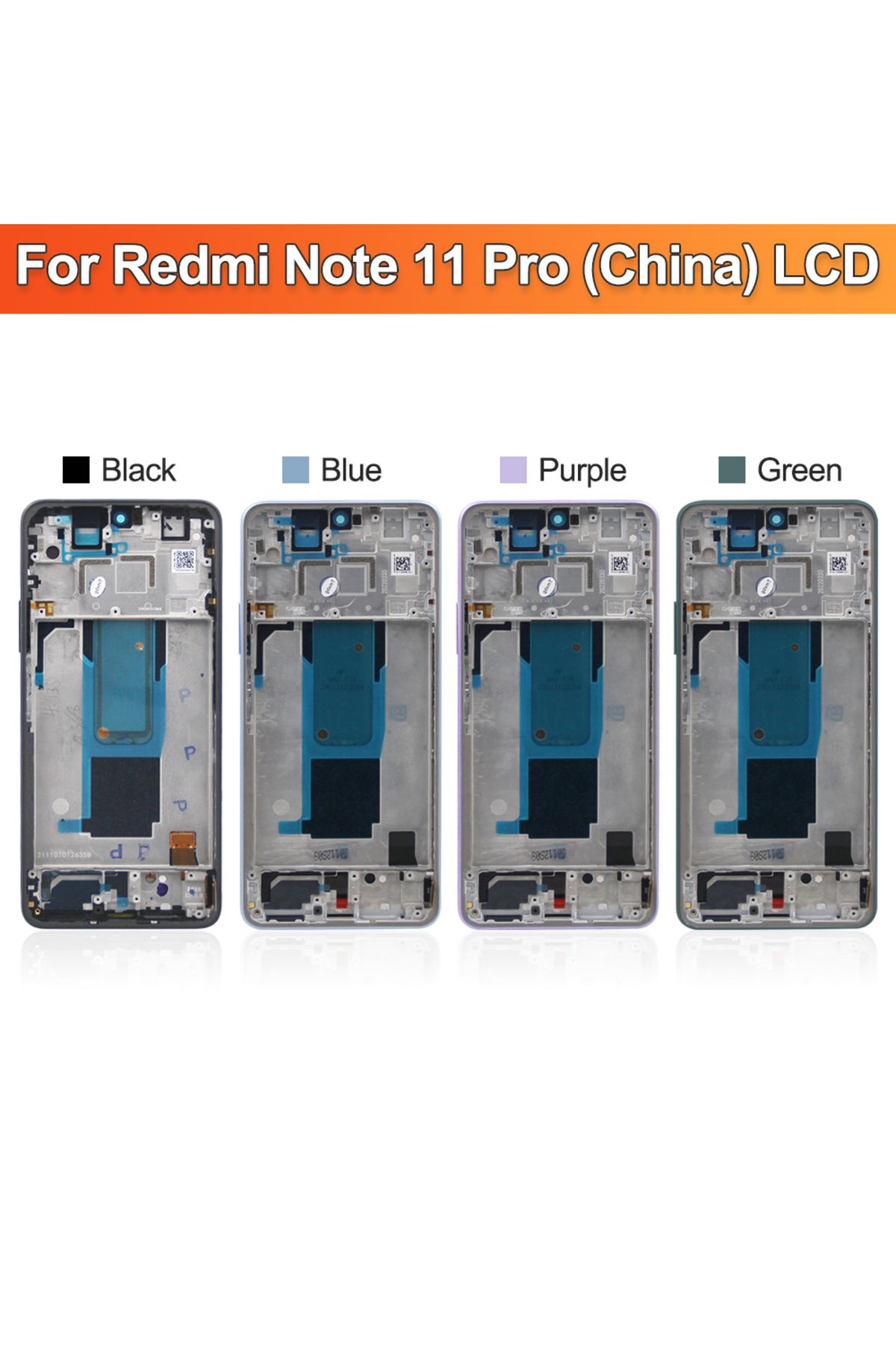 Choice-LCD Screen for Xiaomi Redmi Note 11 Pro+ 5G 21091116UG 21091116UC Lcd Display Digital Touch Scree... 7