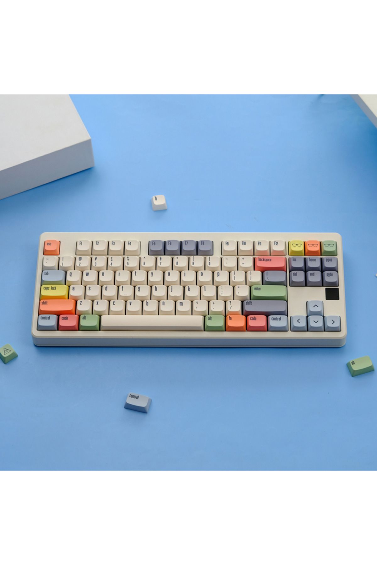 Choice-GMK Canvas Keycaps Dye Sub Keycap XDA PBT For Mechanical Keyboard Gaming 75% Color Key Caps Wooti... 1