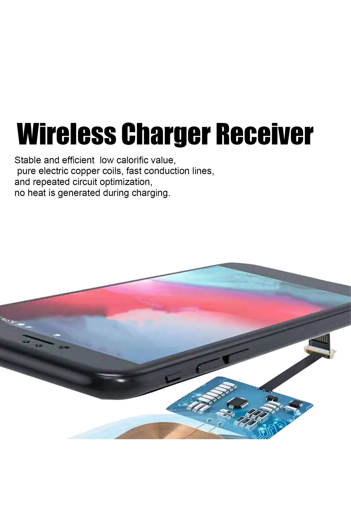 Choice-10W Fast Wireless Charging Receiver Type C Interface Wireless  Receiver Chip for Mobile Phones Wi... 2
