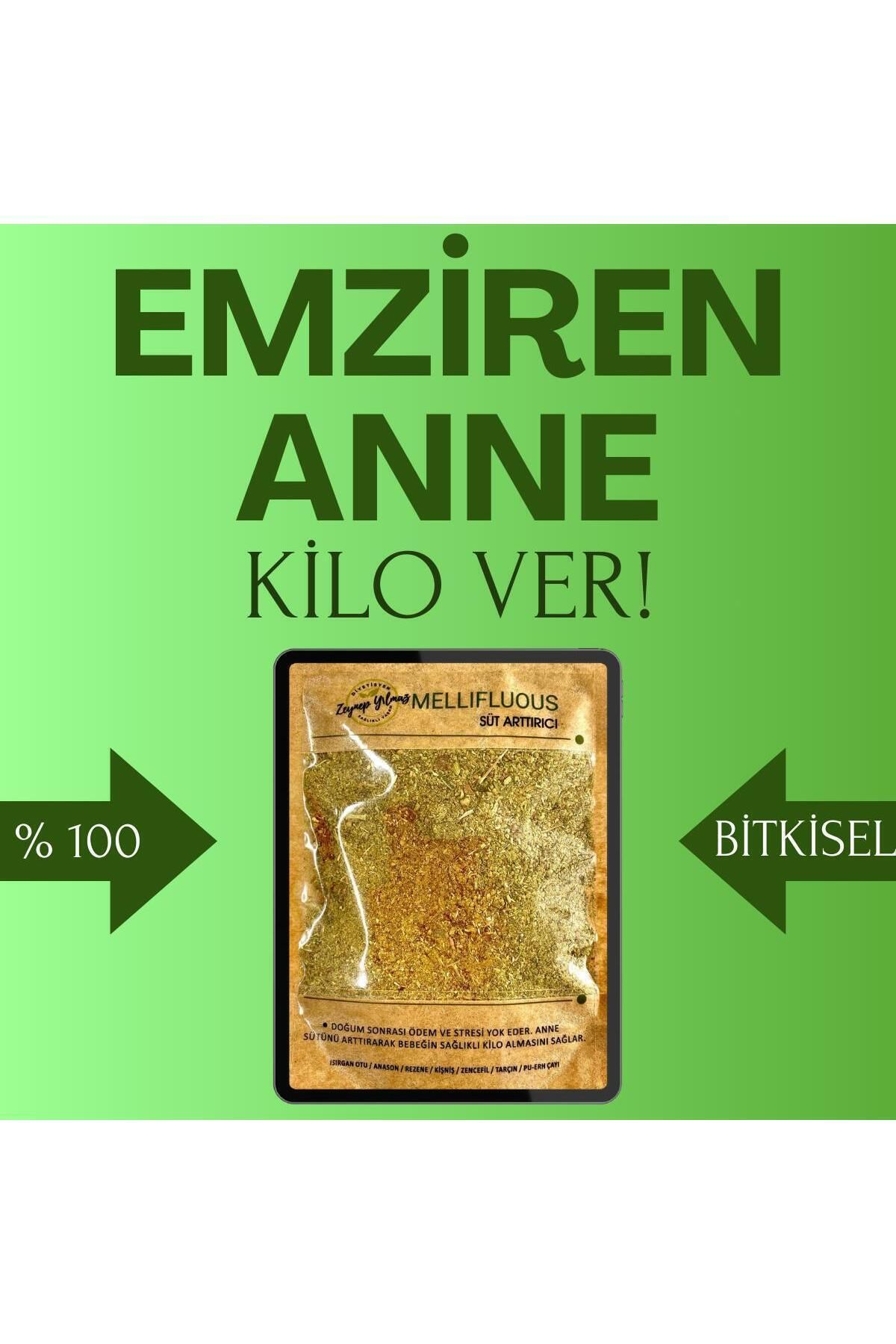 MELLİFLUOUS Emziren Anneler Için Süt Artirici Gaz Gidereci Bitkisel Detoks Çayı