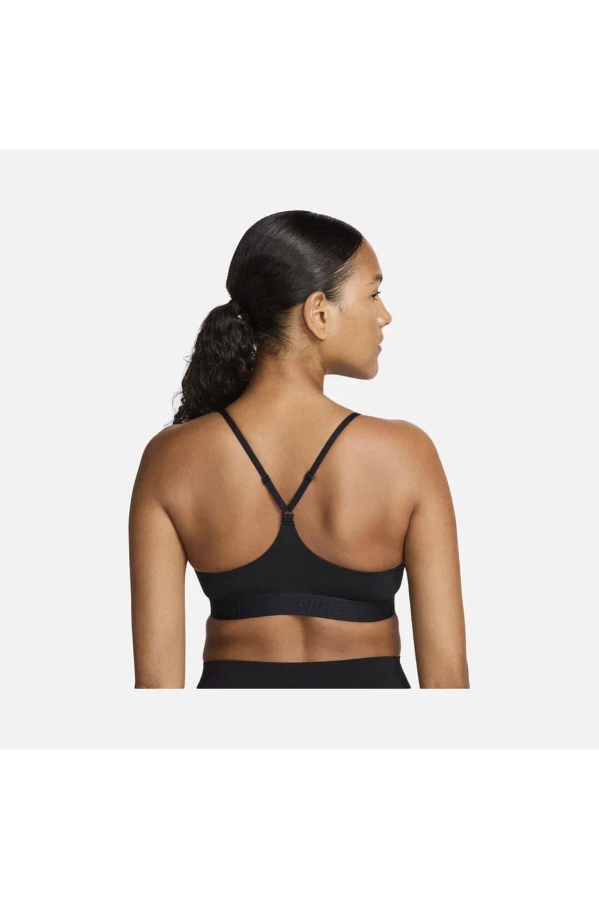 Nike-Indy Light-Support Padded Adjustable Training Sports Women Black Bra Bra Fd1062-010 2