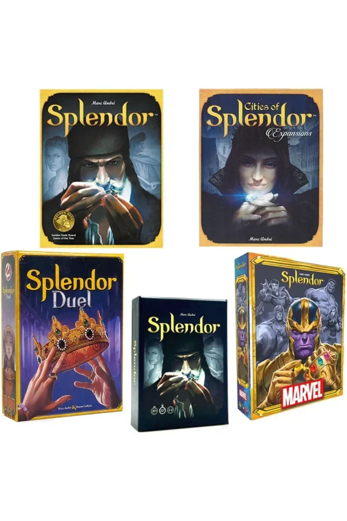 Choice-Board Games Splendor Marvel Duel Dobble Multiplayer Friends Party Role Play Games Plot Collection... 8