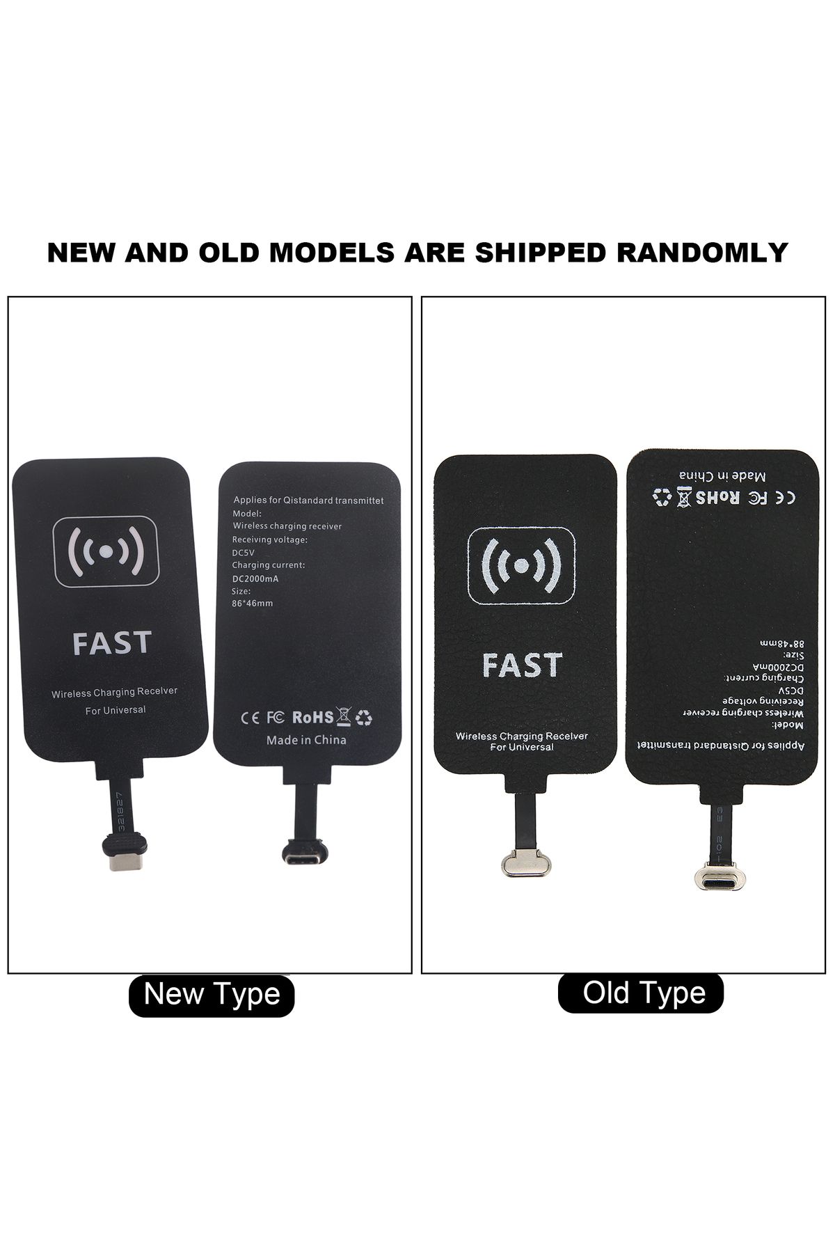 Choice-10W Fast Wireless Charging Receiver Type C Interface Wireless  Receiver Chip for Mobile Phones Wi... 6