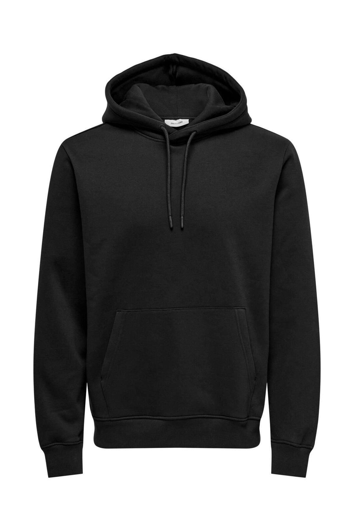 OXVİN-Fleece Hooded Puff Sweatshirt - Kangaroo Pocket, 3 Thread - Original Mold 3