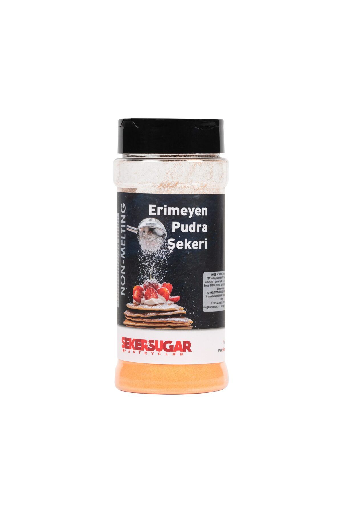 ŞEKER & SUGAR Erimeyen Pudra Şekeri 50 gr Turuncu