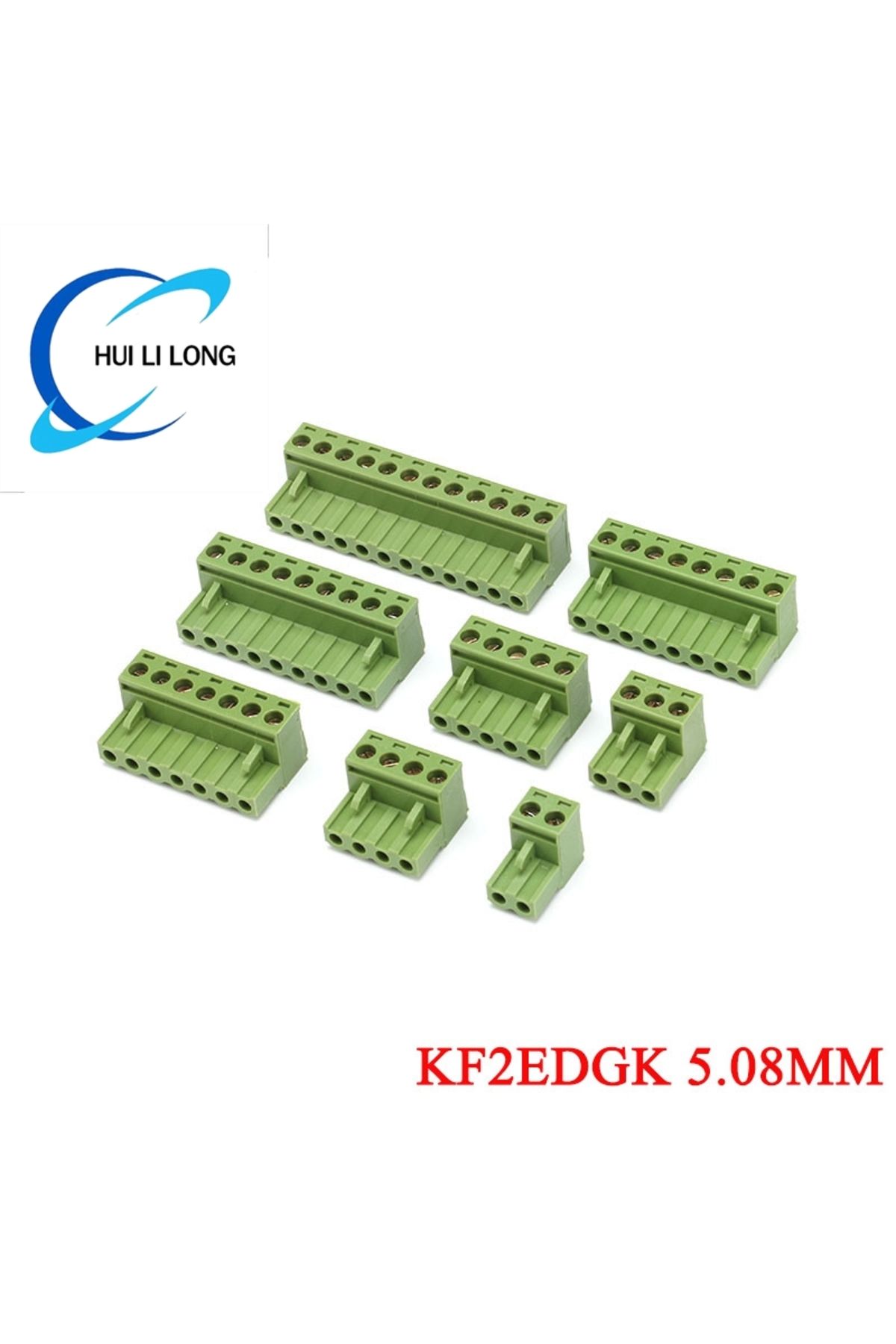 Choice-KF2EDGK 5.08 2EDG PCB 2PIN /3P/4P/5P/6P/7P/8P/9P/10P/12P/13P/14P Connector Plug-In Terminal Block... 8