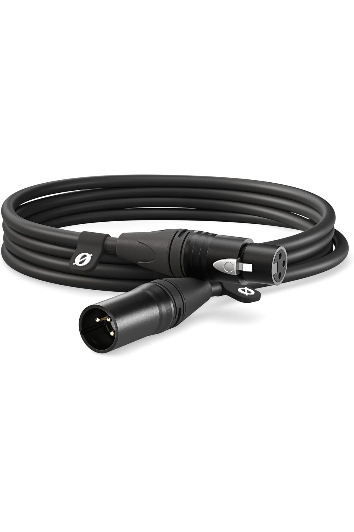 Genel Markalar krorn XLR-3 Premium XLR Kablo (3 m, Siyah) krshopmix 811185