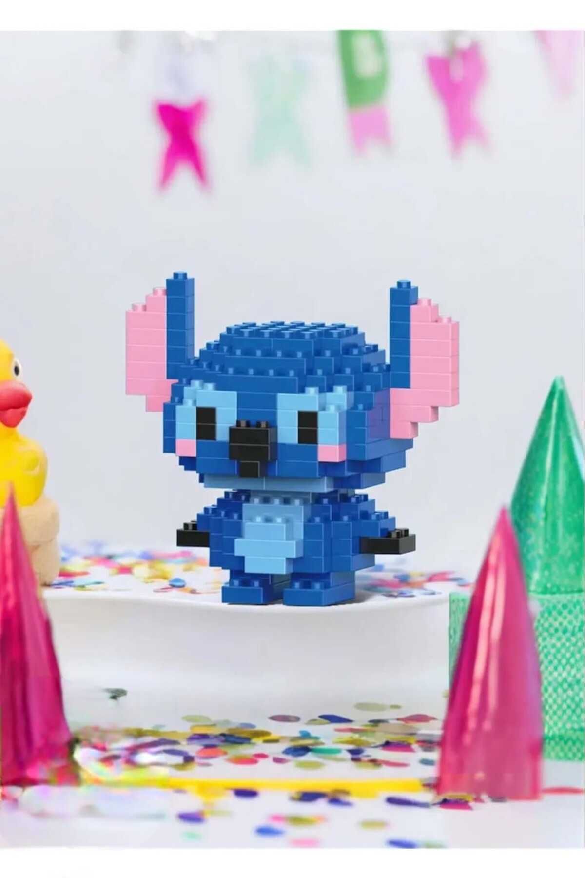 Bricks Brikcks Disney Stitch Yapboz 3D Puzzle Lego