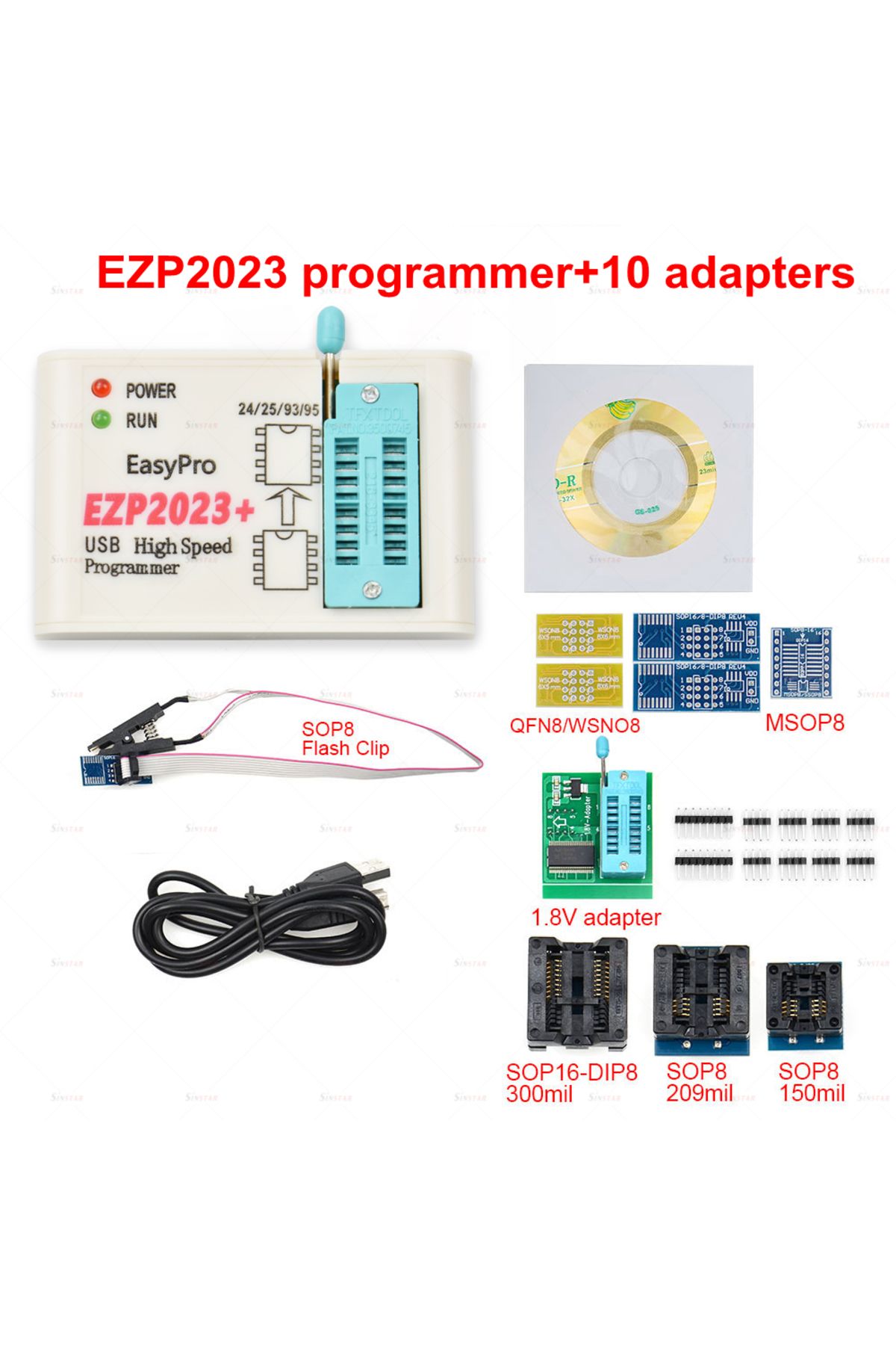Choice-Original EZP2023 High-speed USB SPI Programmer EZP 2023 Support 24 25 93 95 EEPROM 25 Flash BIOS ... 4
