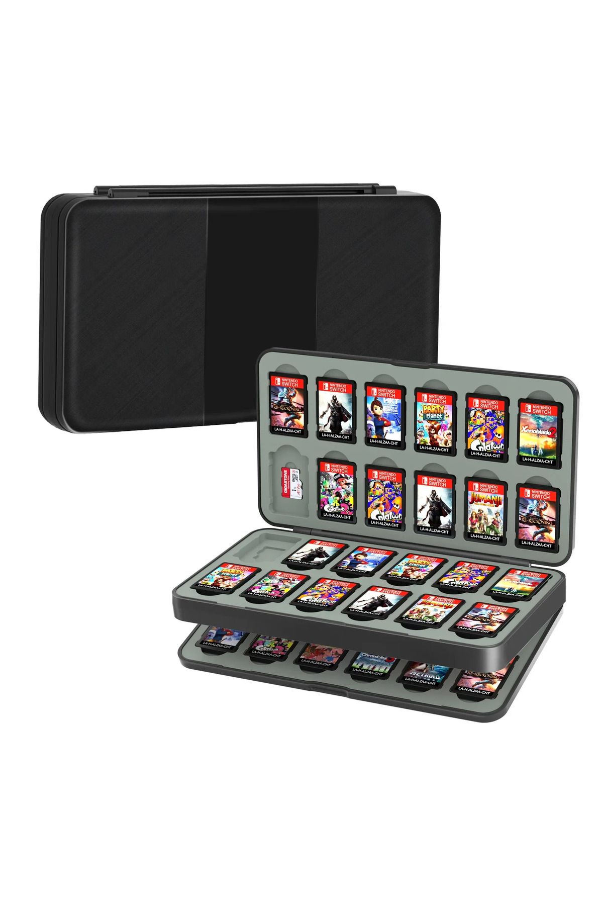 Choice-28-48 In 1 Switch Game Card Storage Case Magnetic Switch Game Card Box Game Accessories with Soft... 7