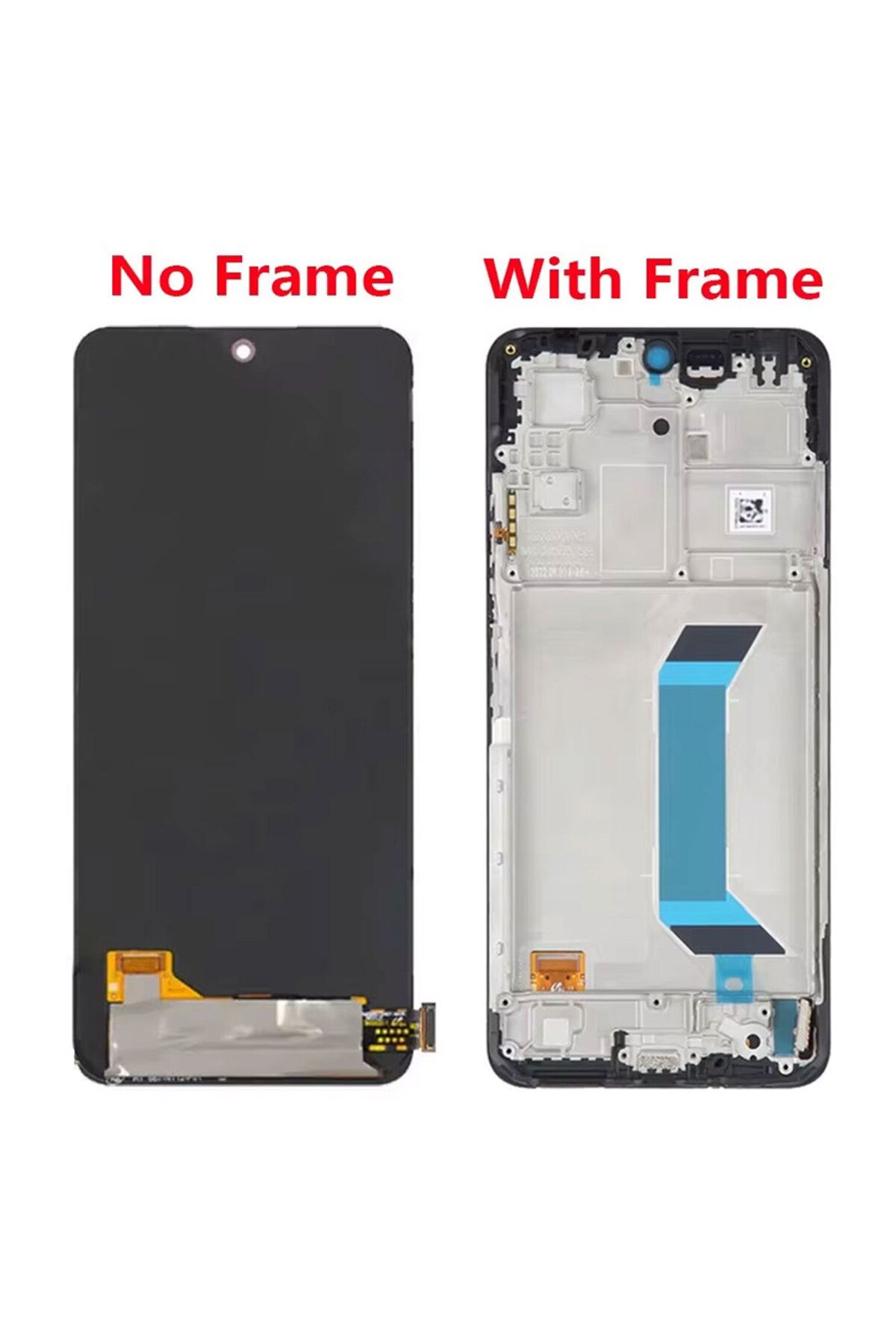 Choice-For Xiaomi Redmi Note 12 4G 23021RAAEG 23021RAA2Y Lcd Display with Frame Touch Digital for Redmi ... 5
