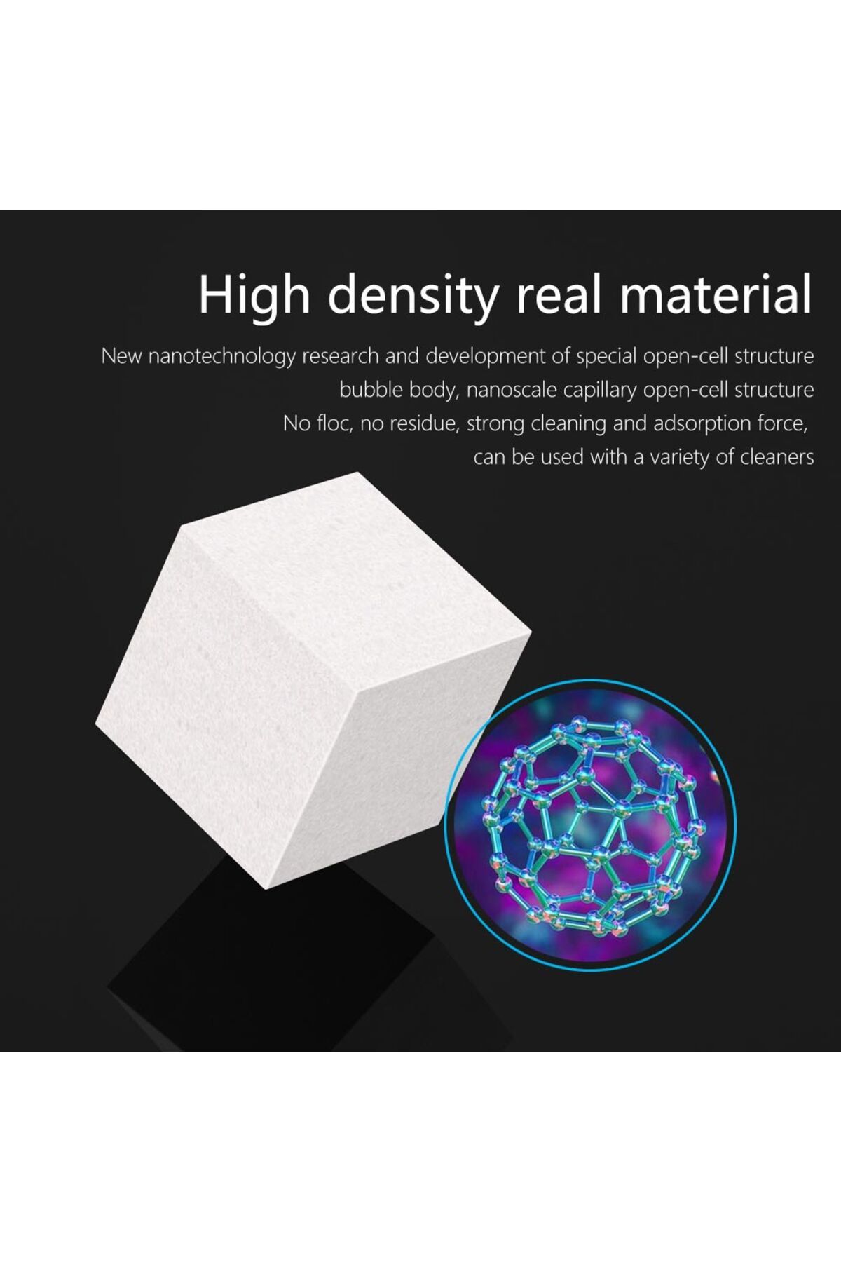 Choice-Maant MY-065 Nano Cleaning Sponge Without Residual Strong Adsorption High Density Mobile Phone Mo... 7