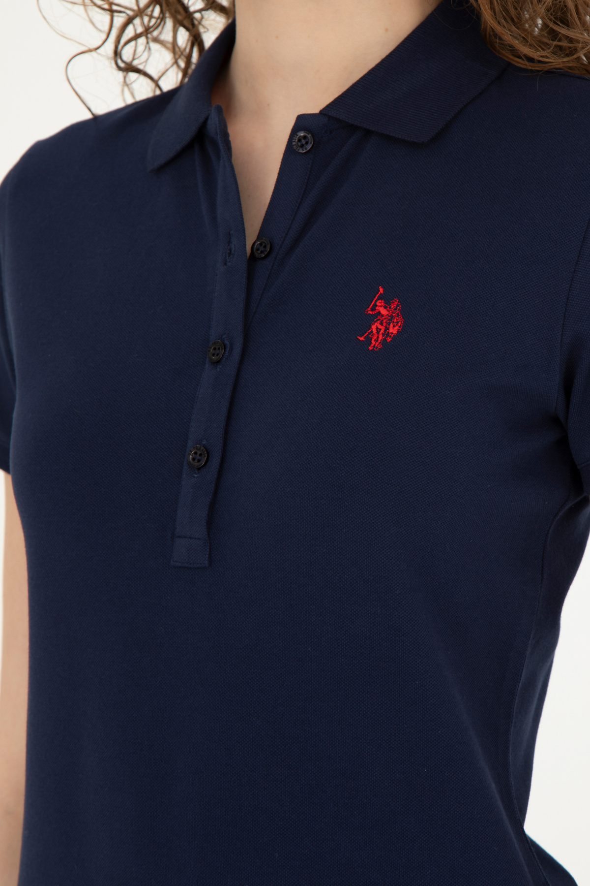 پولوشرت زنانه یقه پلو | یو اس پولو U.S. Polo Assn. TYC191E83D9FAF1800 TR - تصویر 7