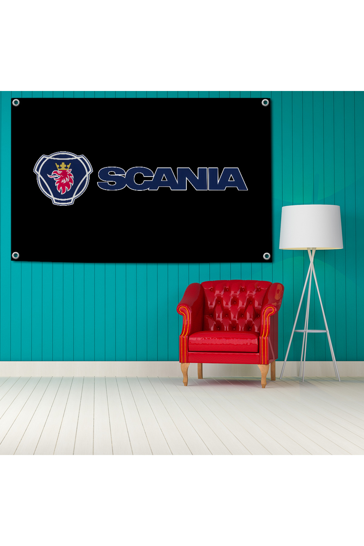 Choice-A-SCANIA Flag Hanging Flags 2×3ft 3×5ft Banner for Garage Wall Tapestry Curtain Rcing Flag 90x150... 3