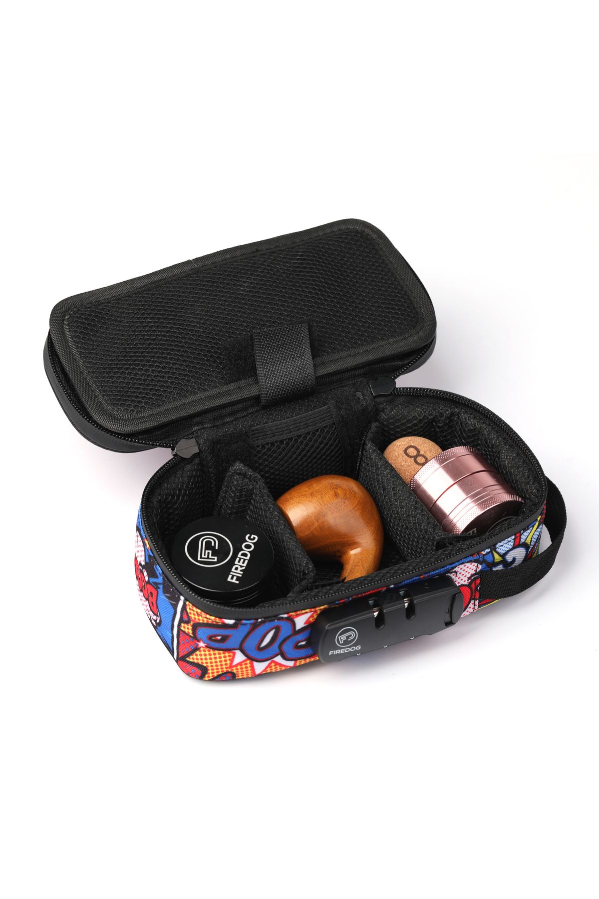 Choice-FIREDOG Odor Smell Proof Stash Bag Odor Proof Storage Case Container with Combination Lock 7